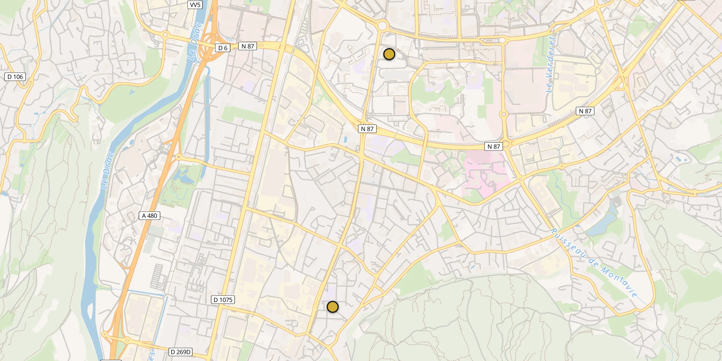 Carte des mosquées {aville}