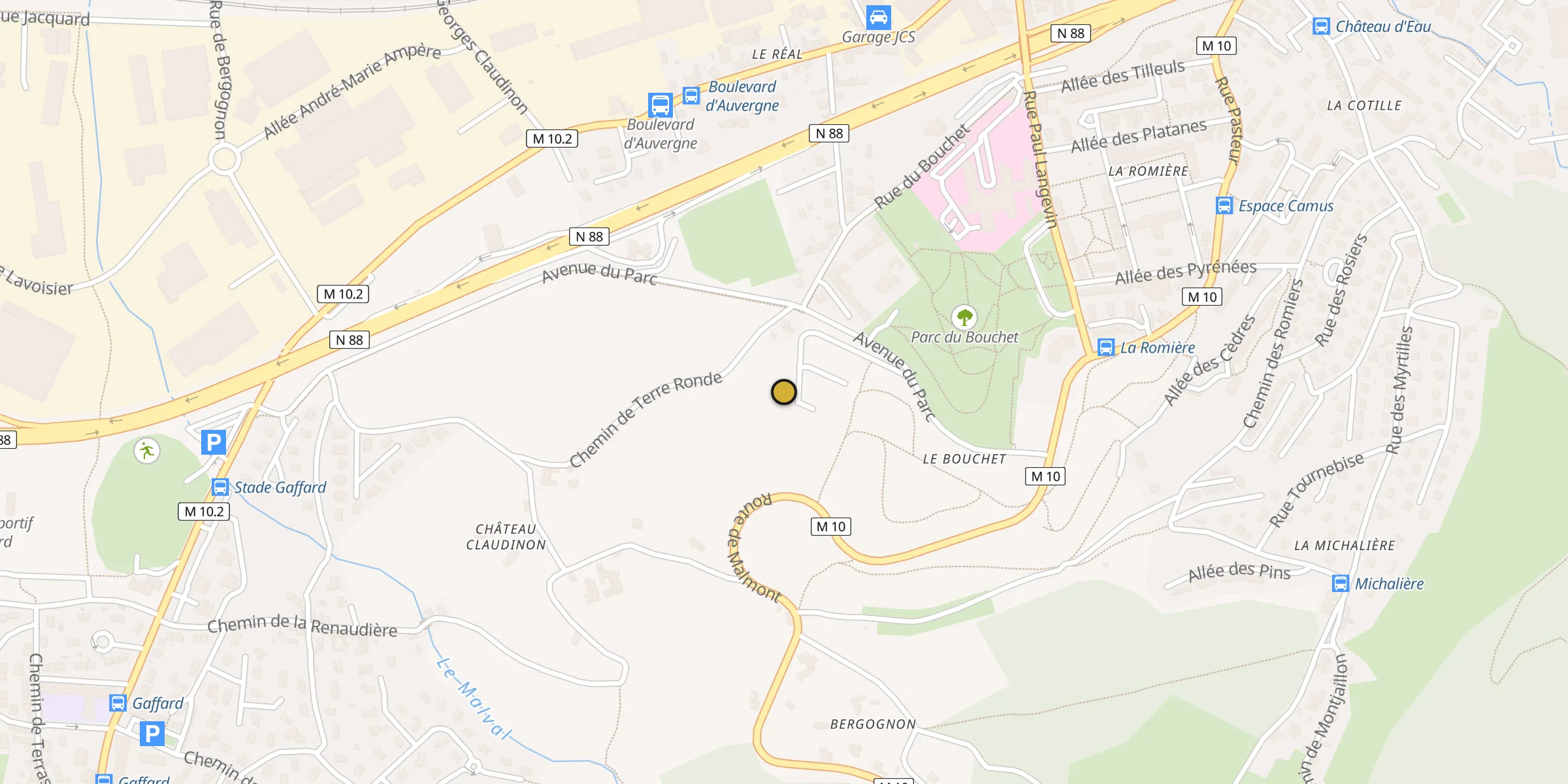 Carte des mosquées {aville}