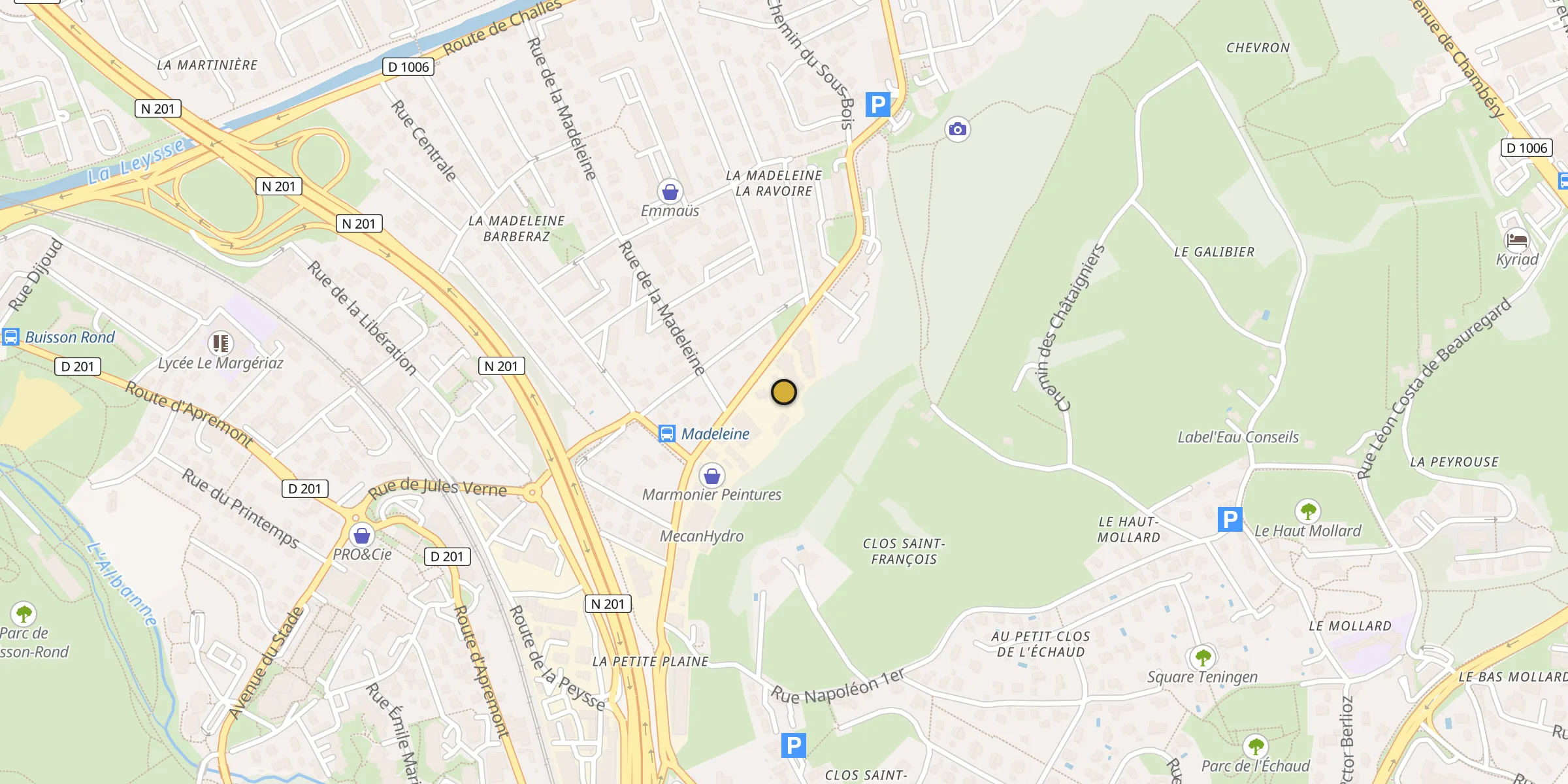 Carte des mosquées {aville}