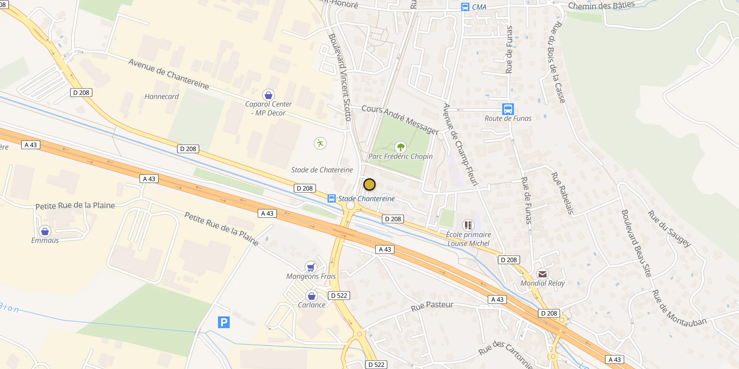 Carte des mosquées {aville}