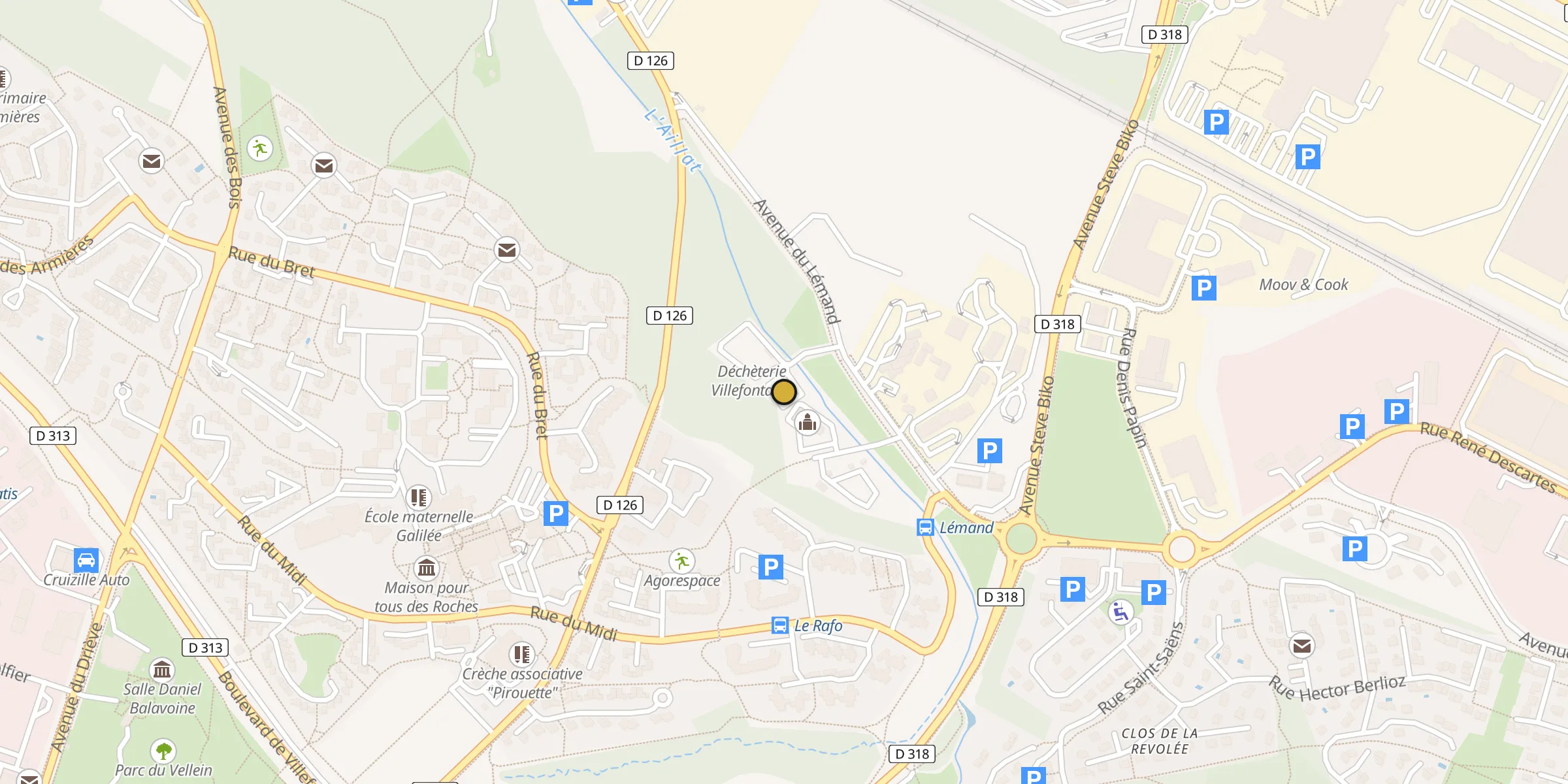 Carte des mosquées {aville}