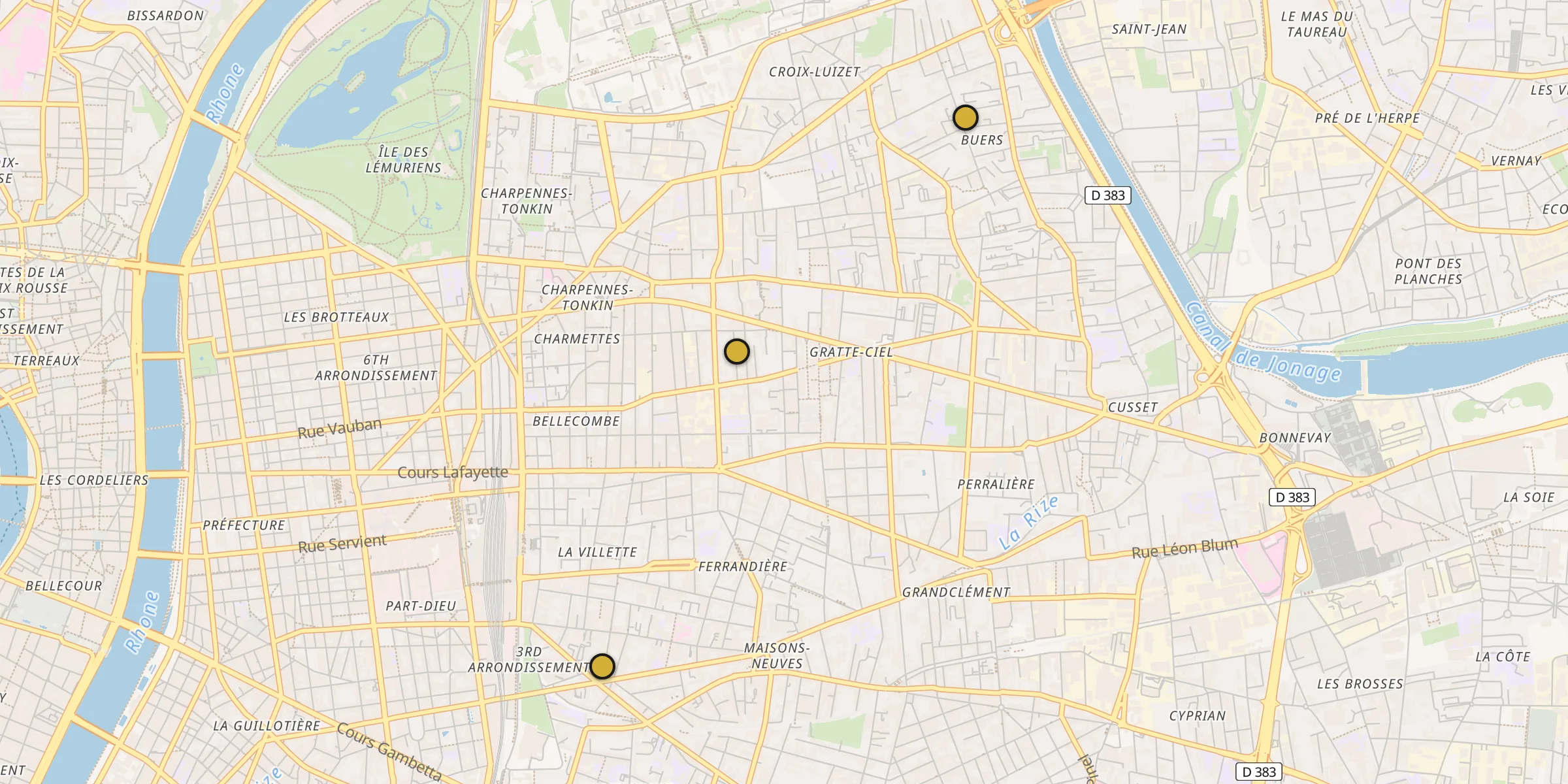 Carte des mosquées {aville}