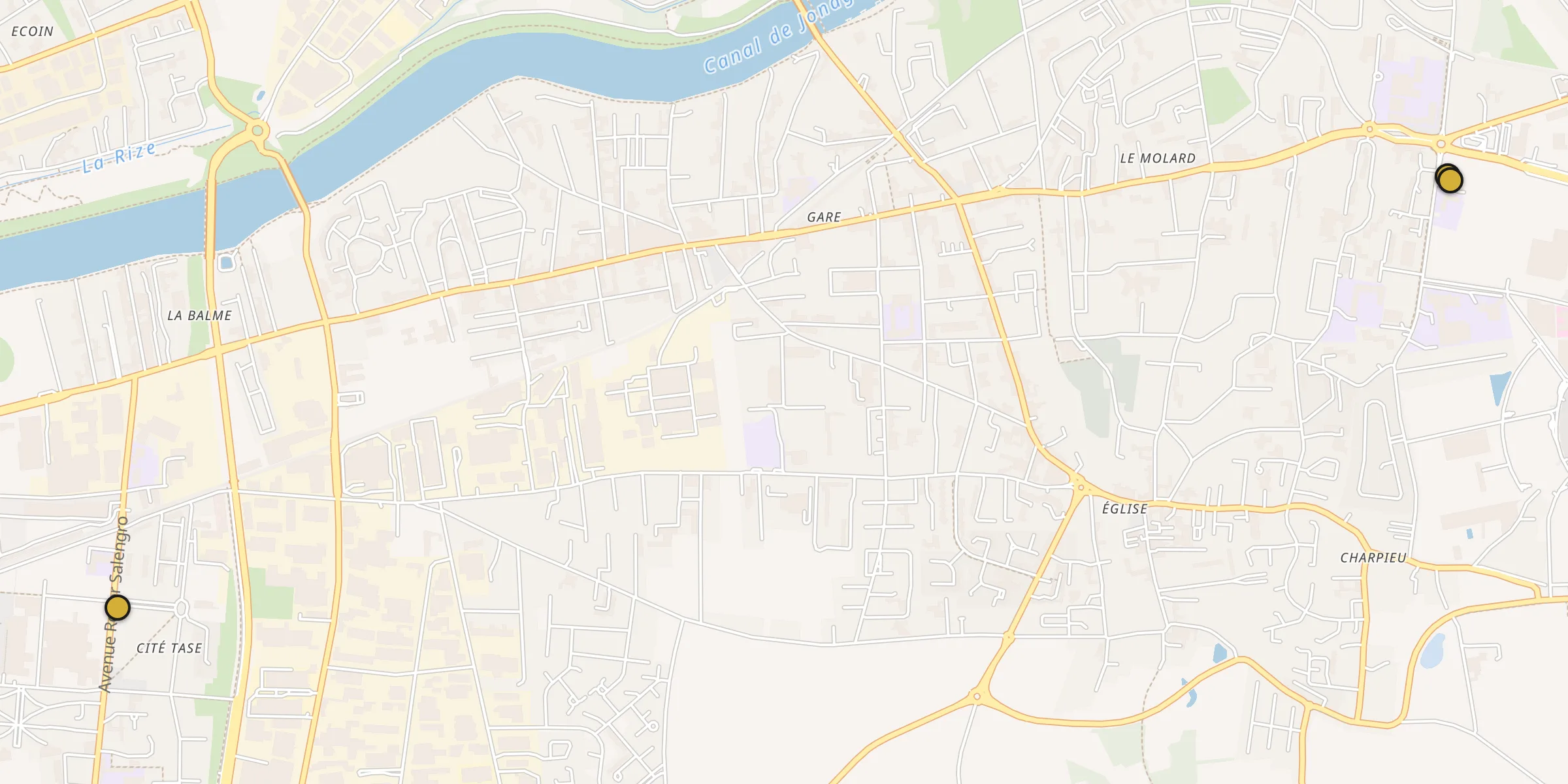 Carte des mosquées {aville}
