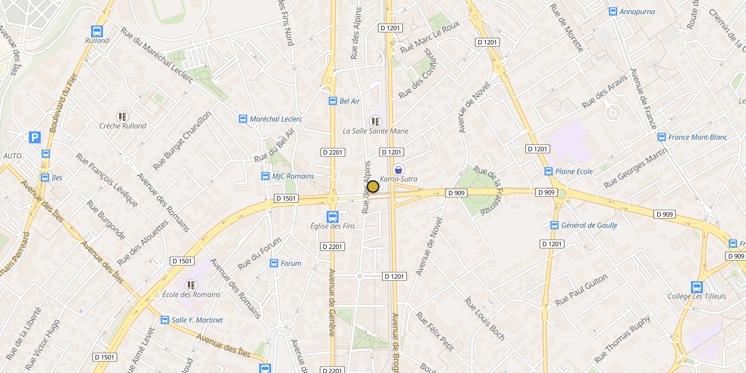 Carte des mosquées {aville}