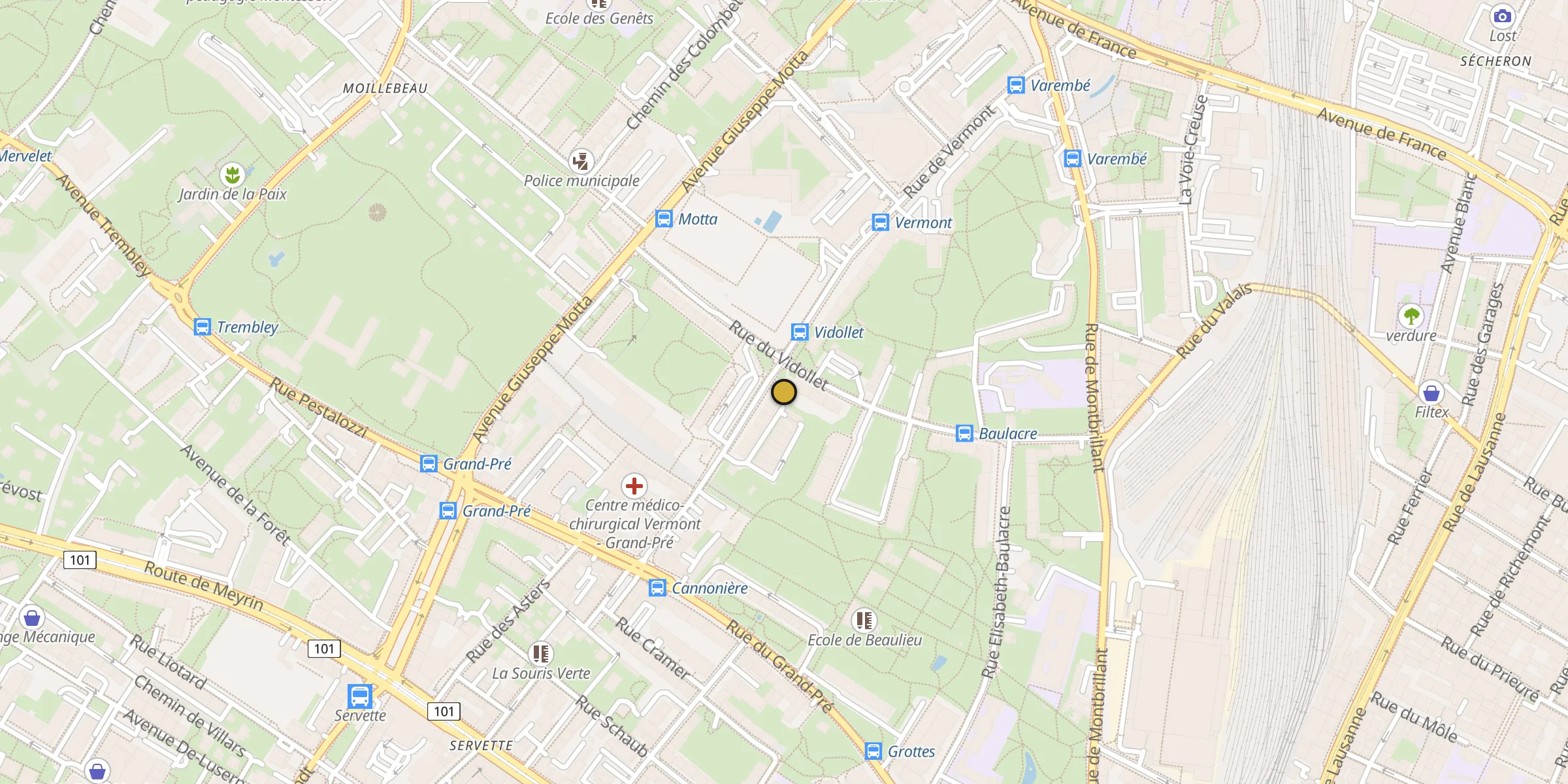 Carte des mosquées {aville}