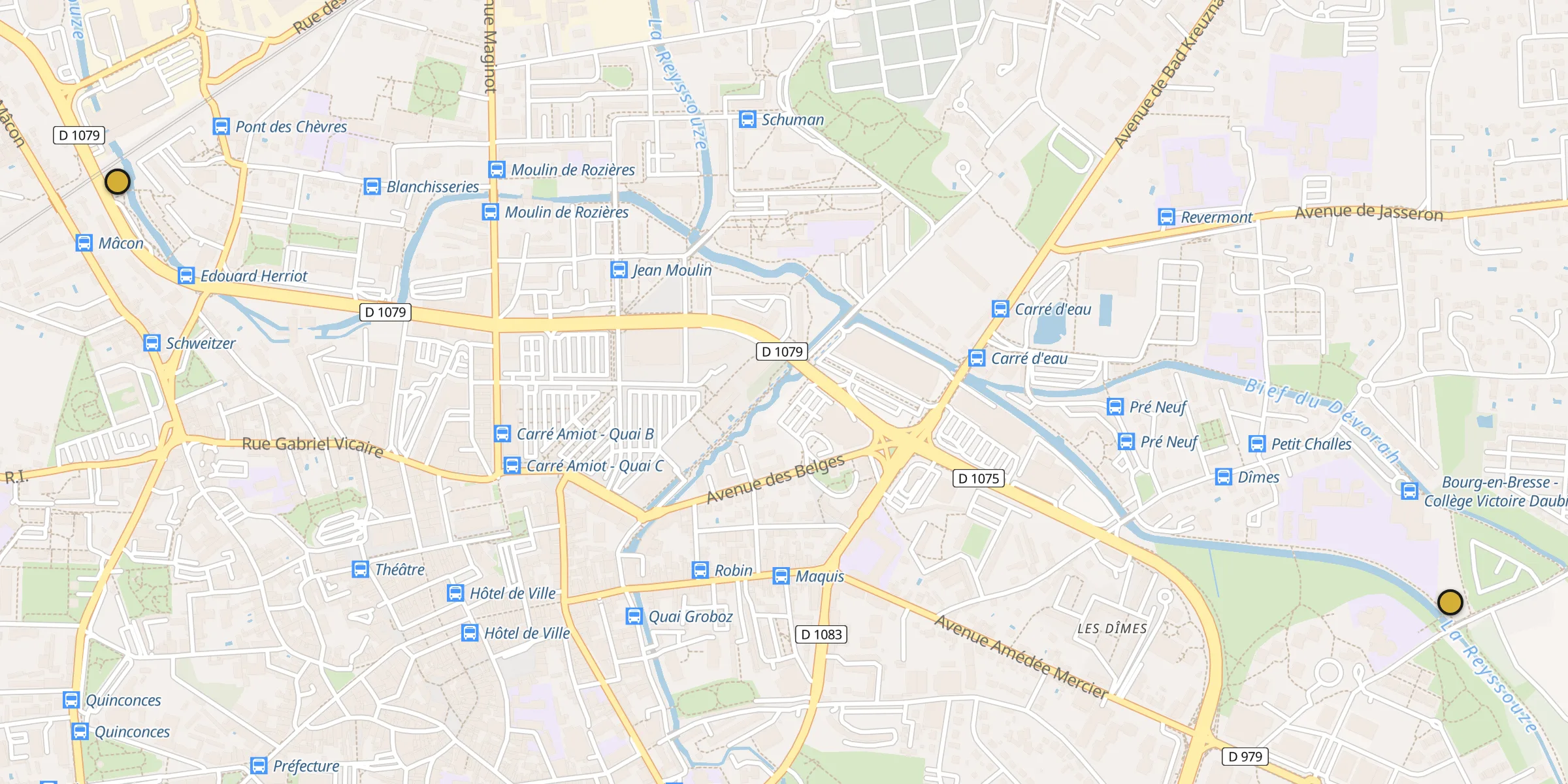 Carte des mosquées {aville}