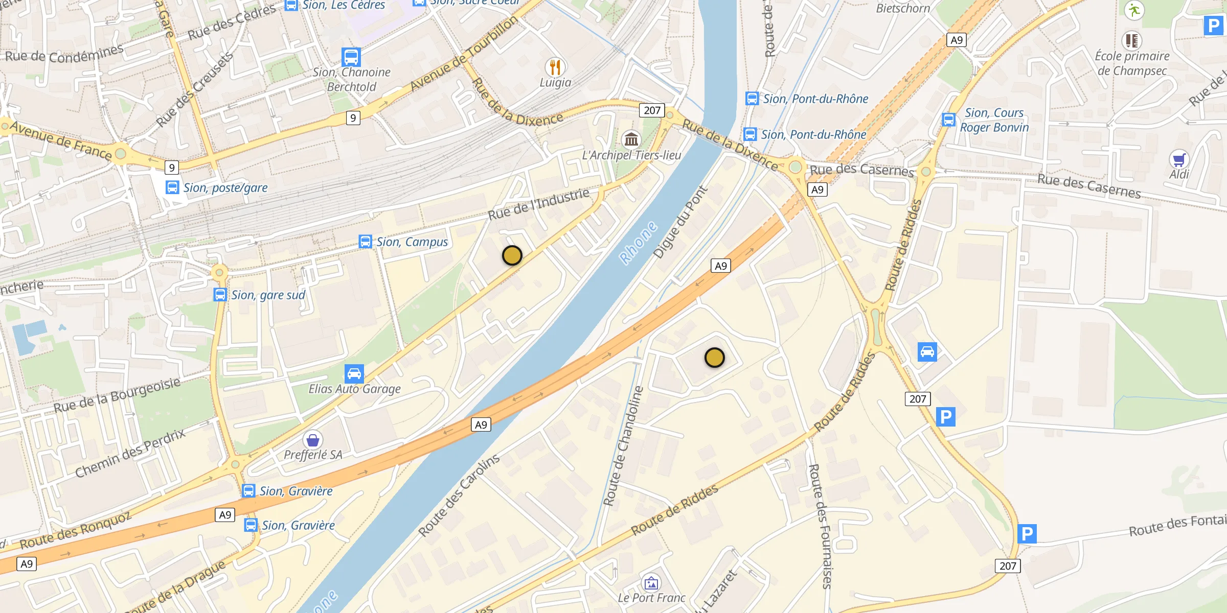 Carte des mosquées {aville}