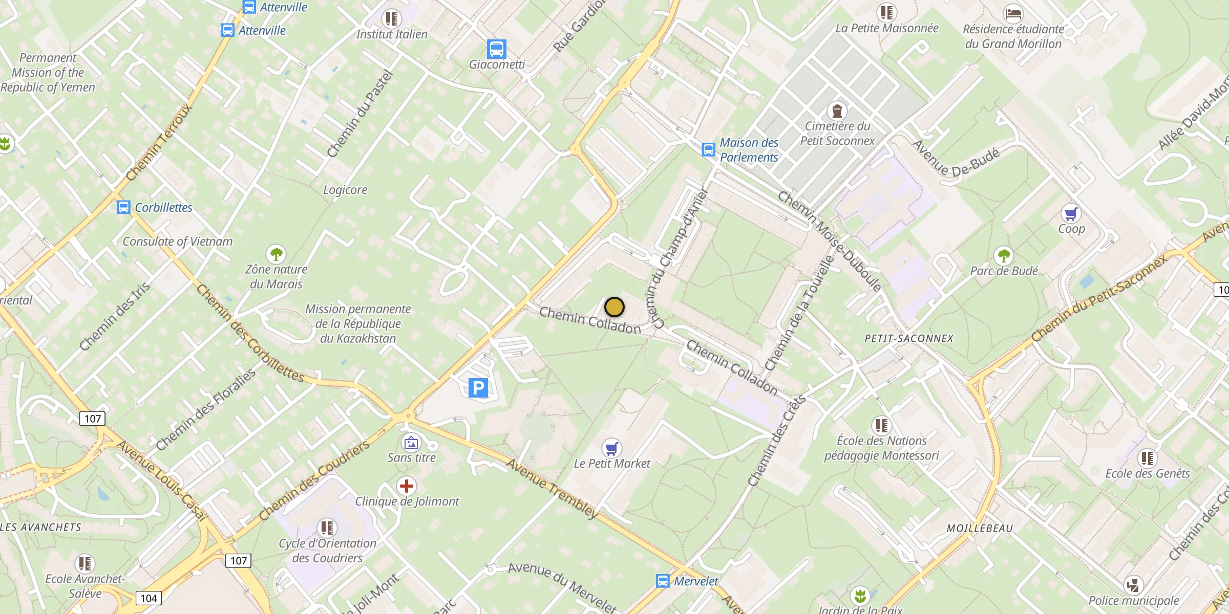 Carte des mosquées {aville}