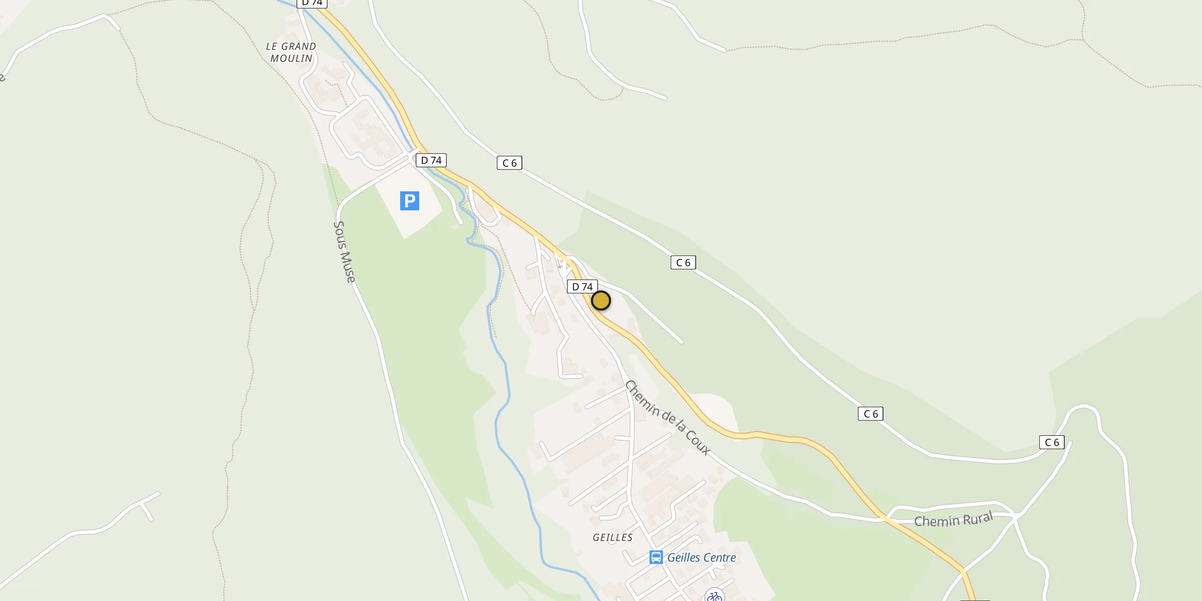 Carte des mosquées à Oyonnax