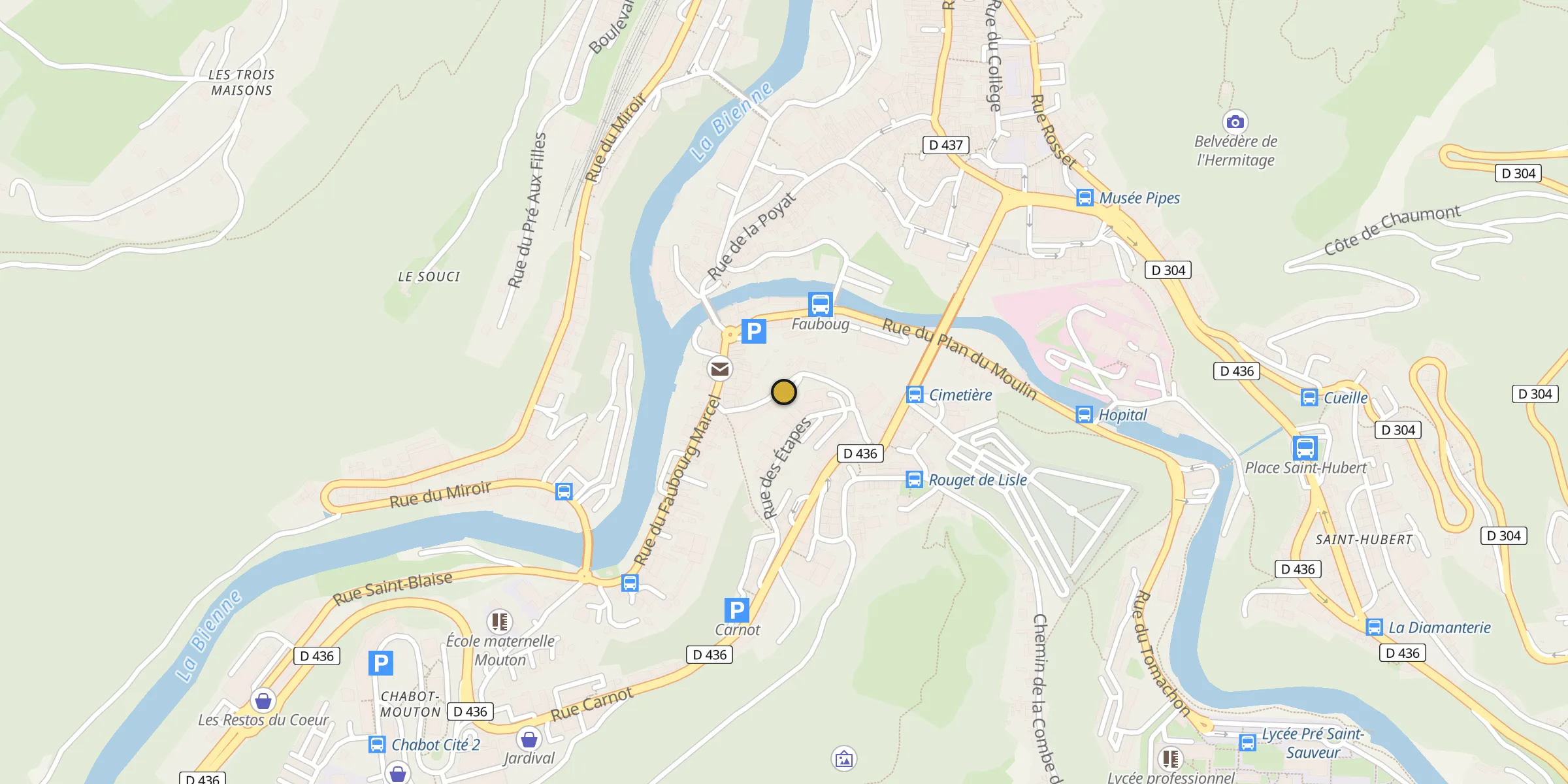 Carte des mosquées {aville}