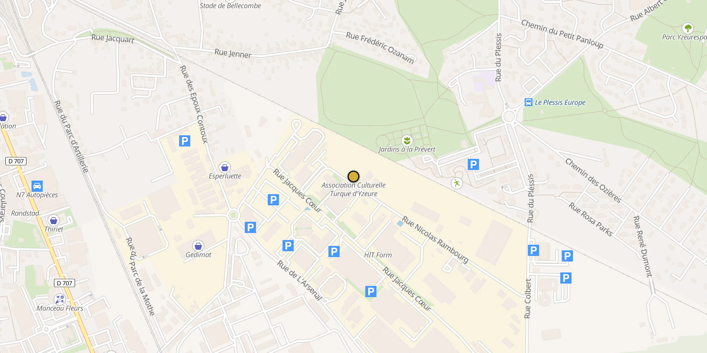 Carte des mosquées {aville}
