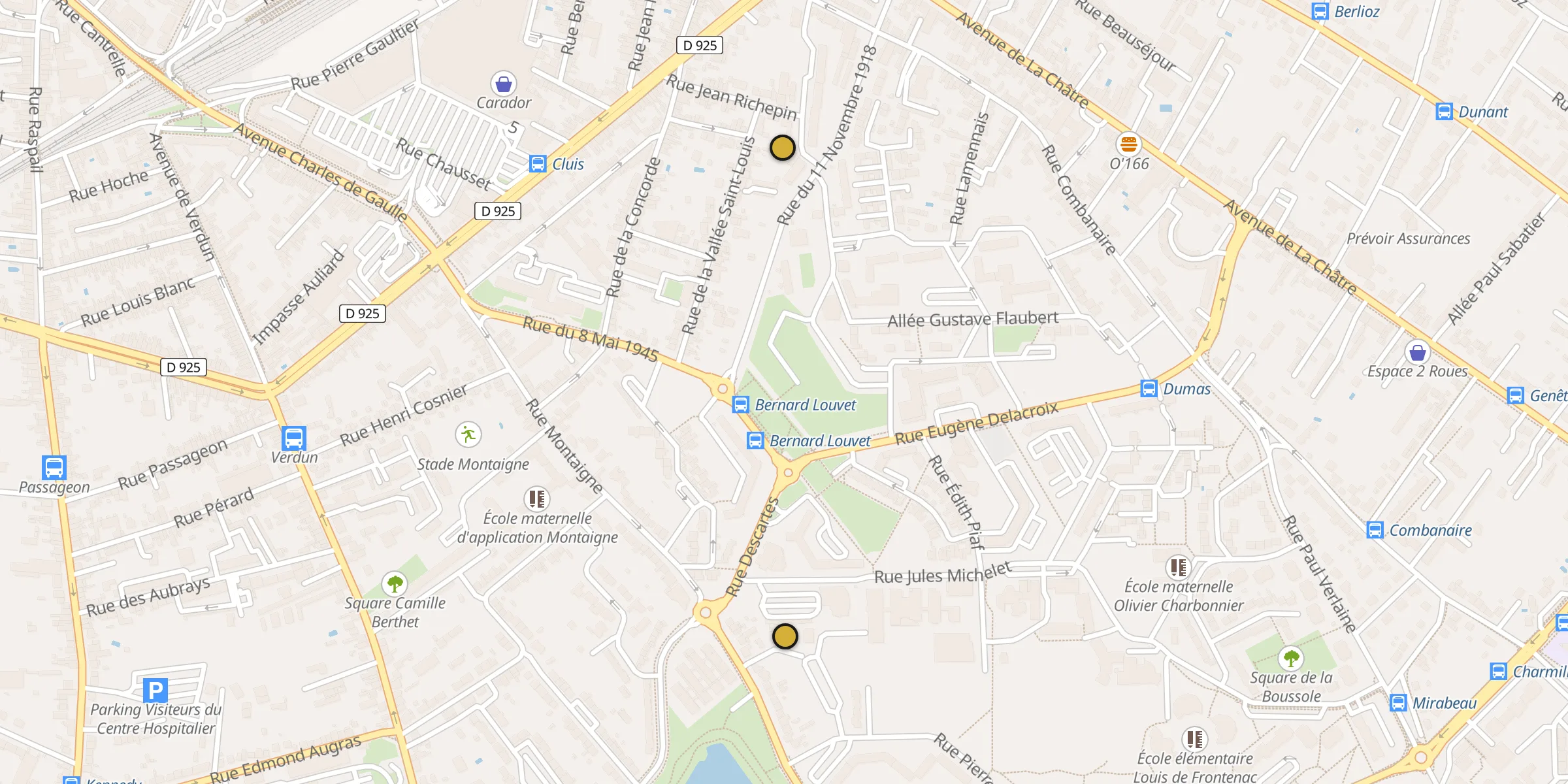 Carte des mosquées {aville}
