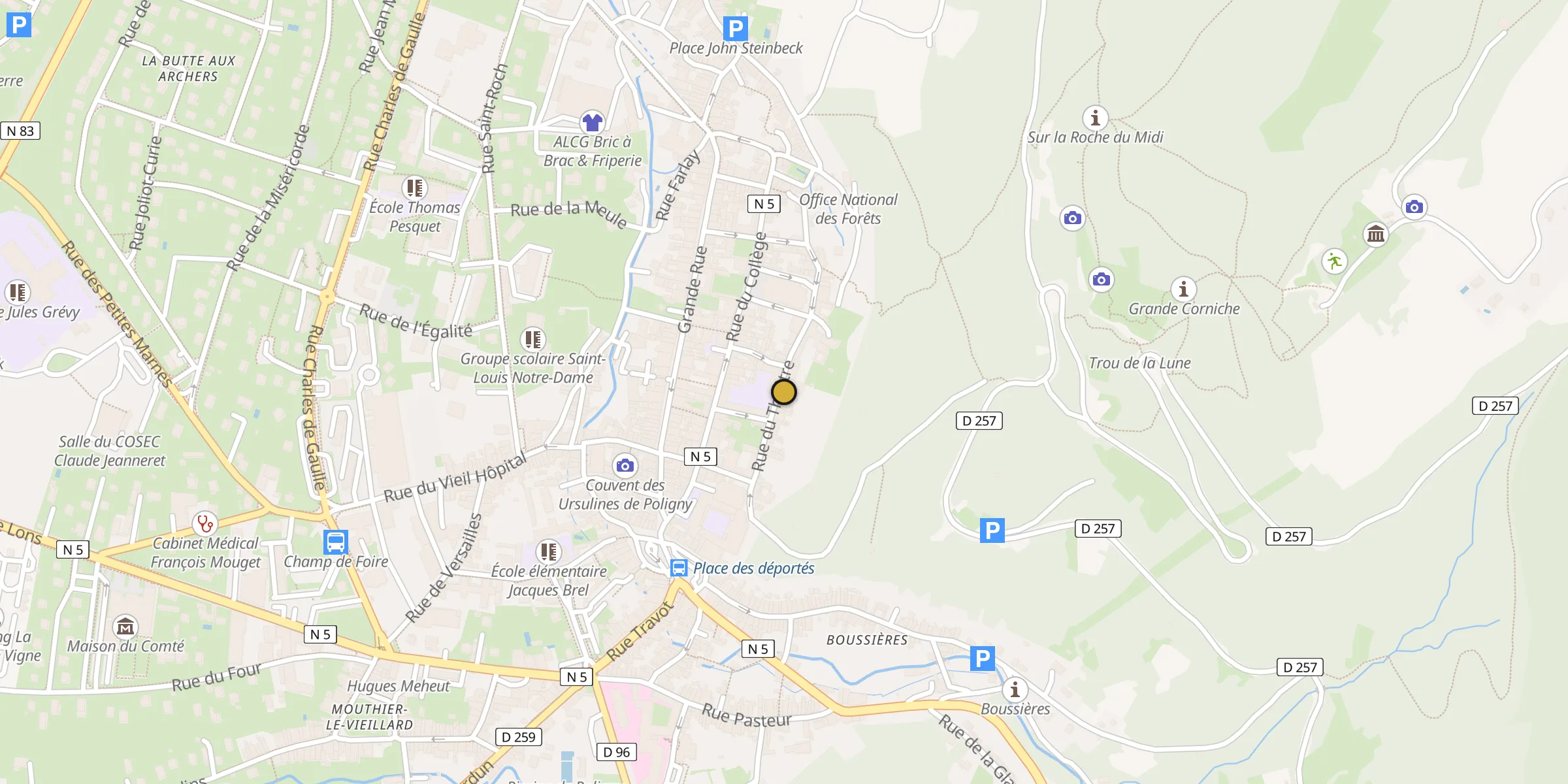 Carte des mosquées {aville}