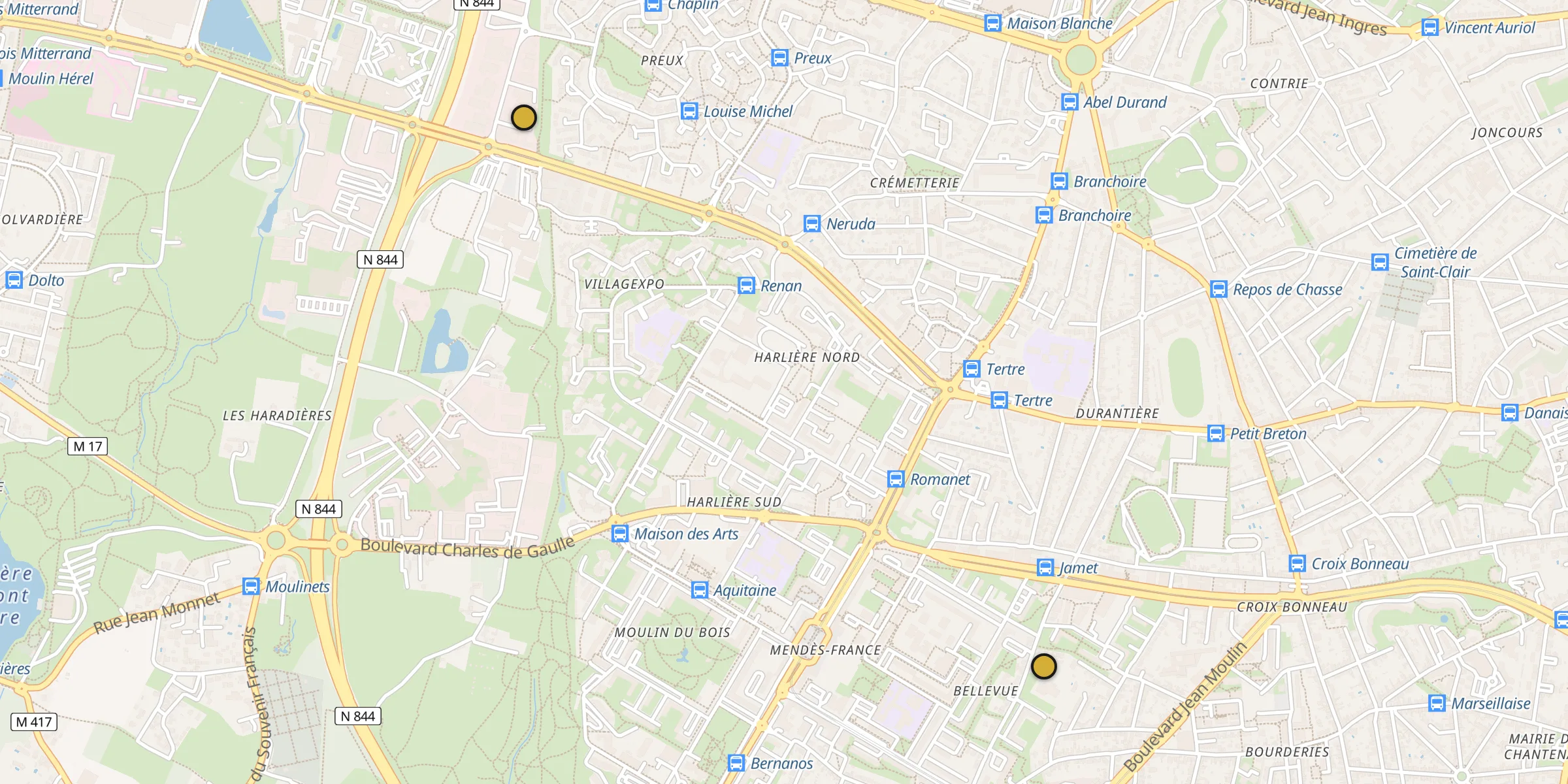Carte des mosquées {aville}