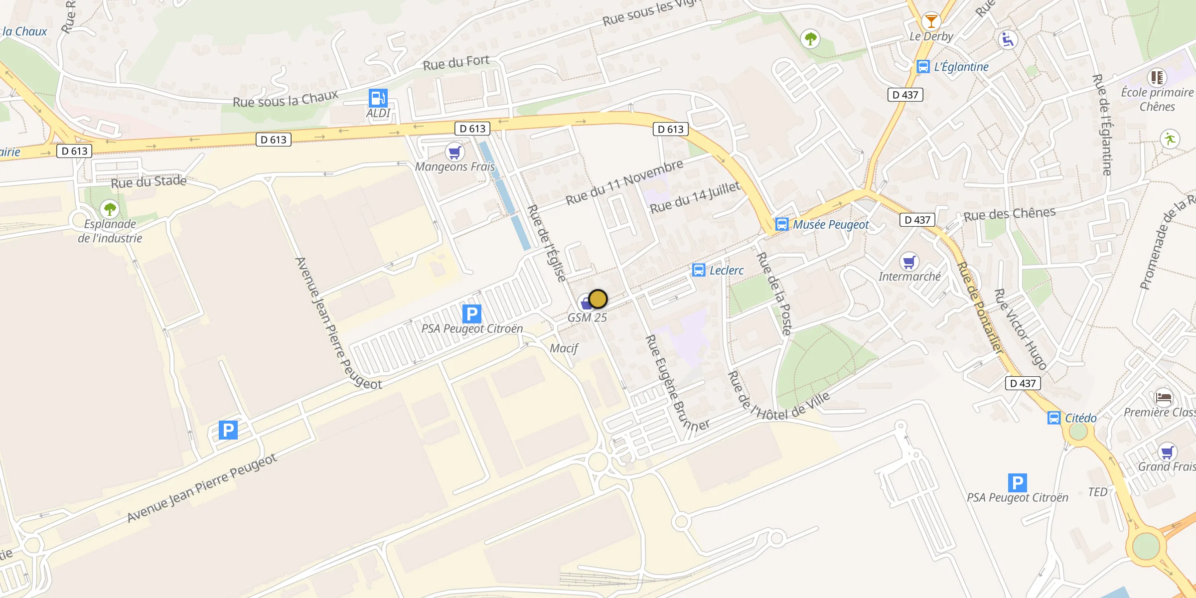 Carte des mosquées {aville}