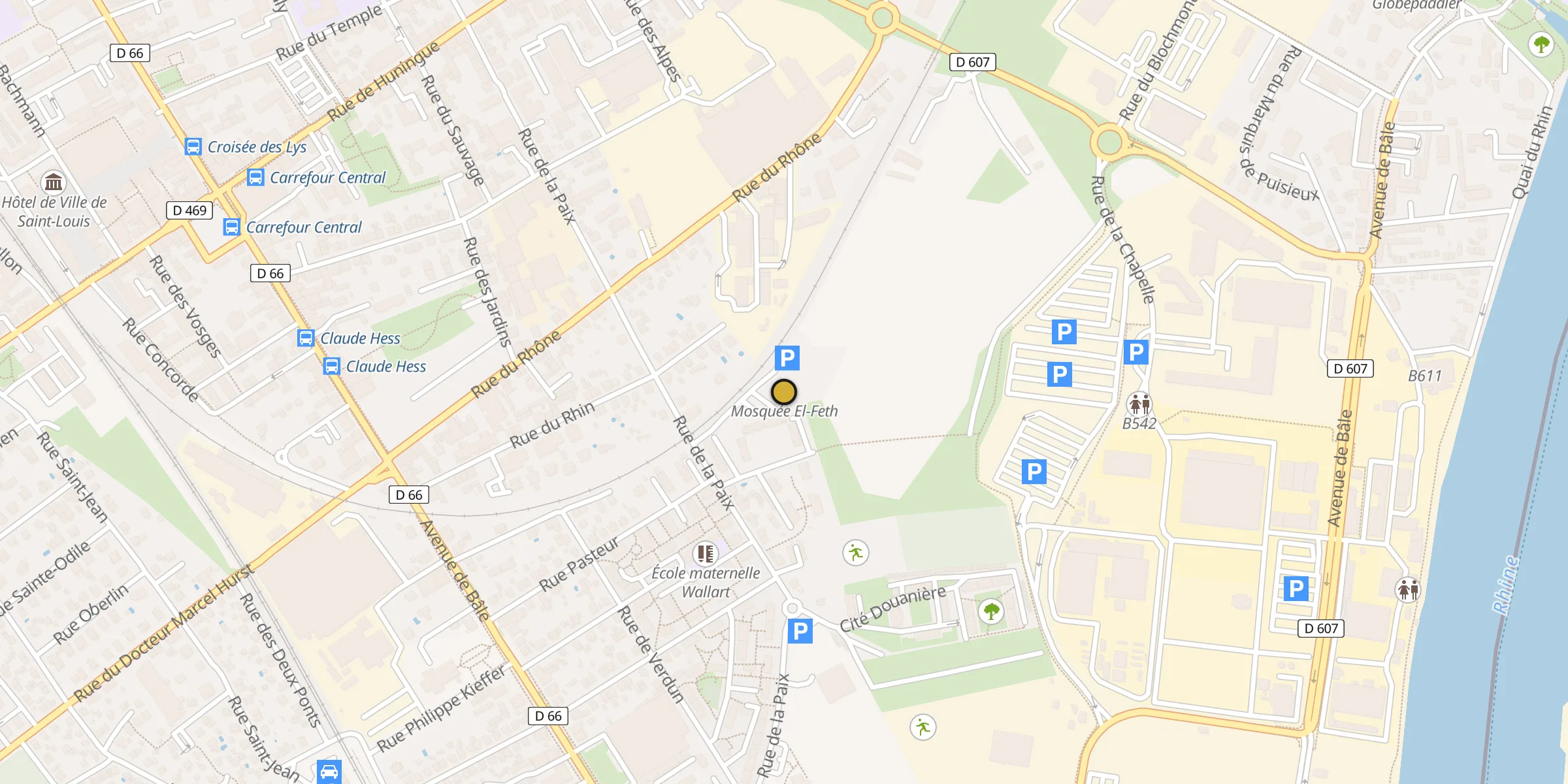 Carte des mosquées {aville}
