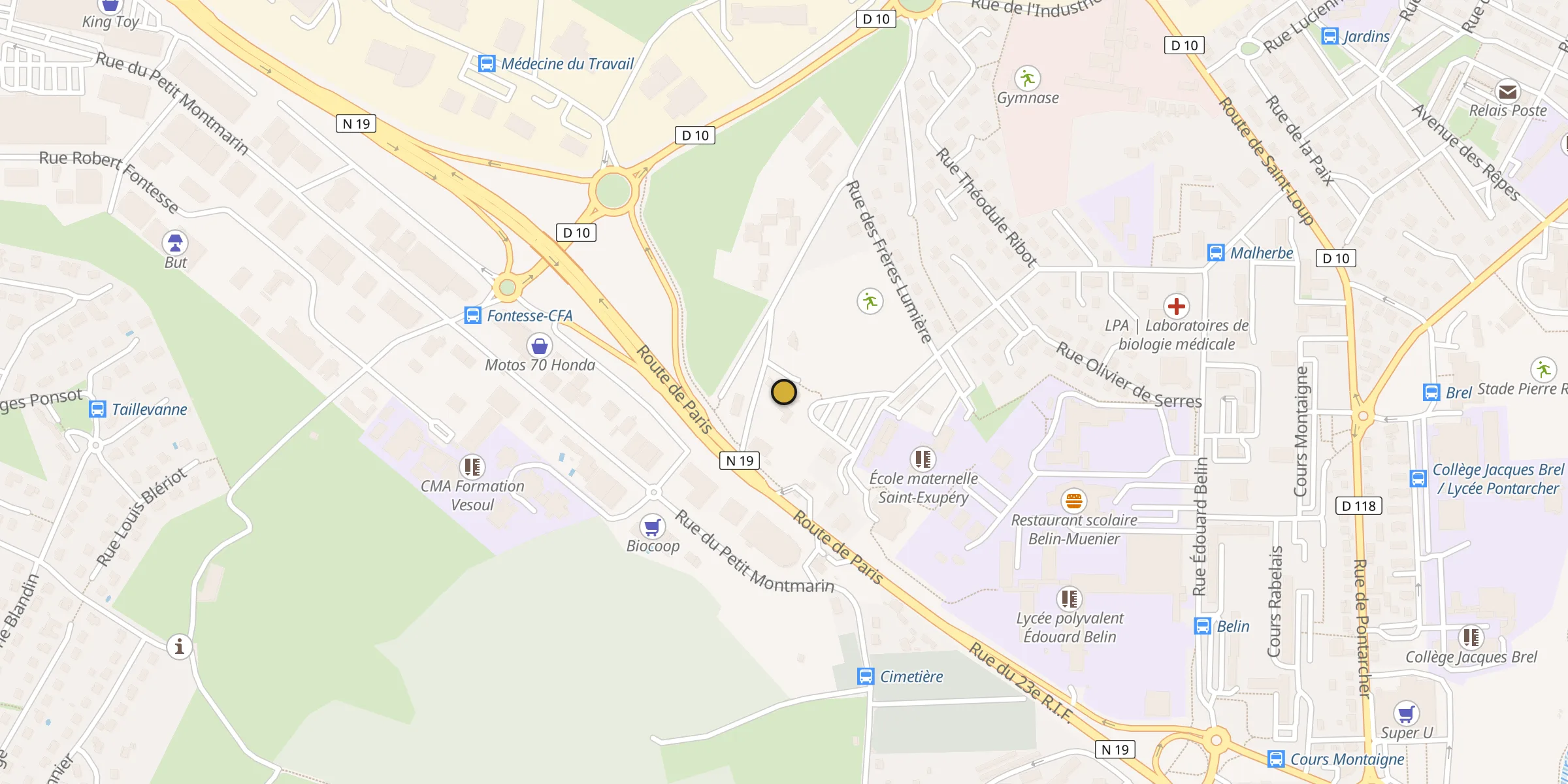 Carte des mosquées {aville}