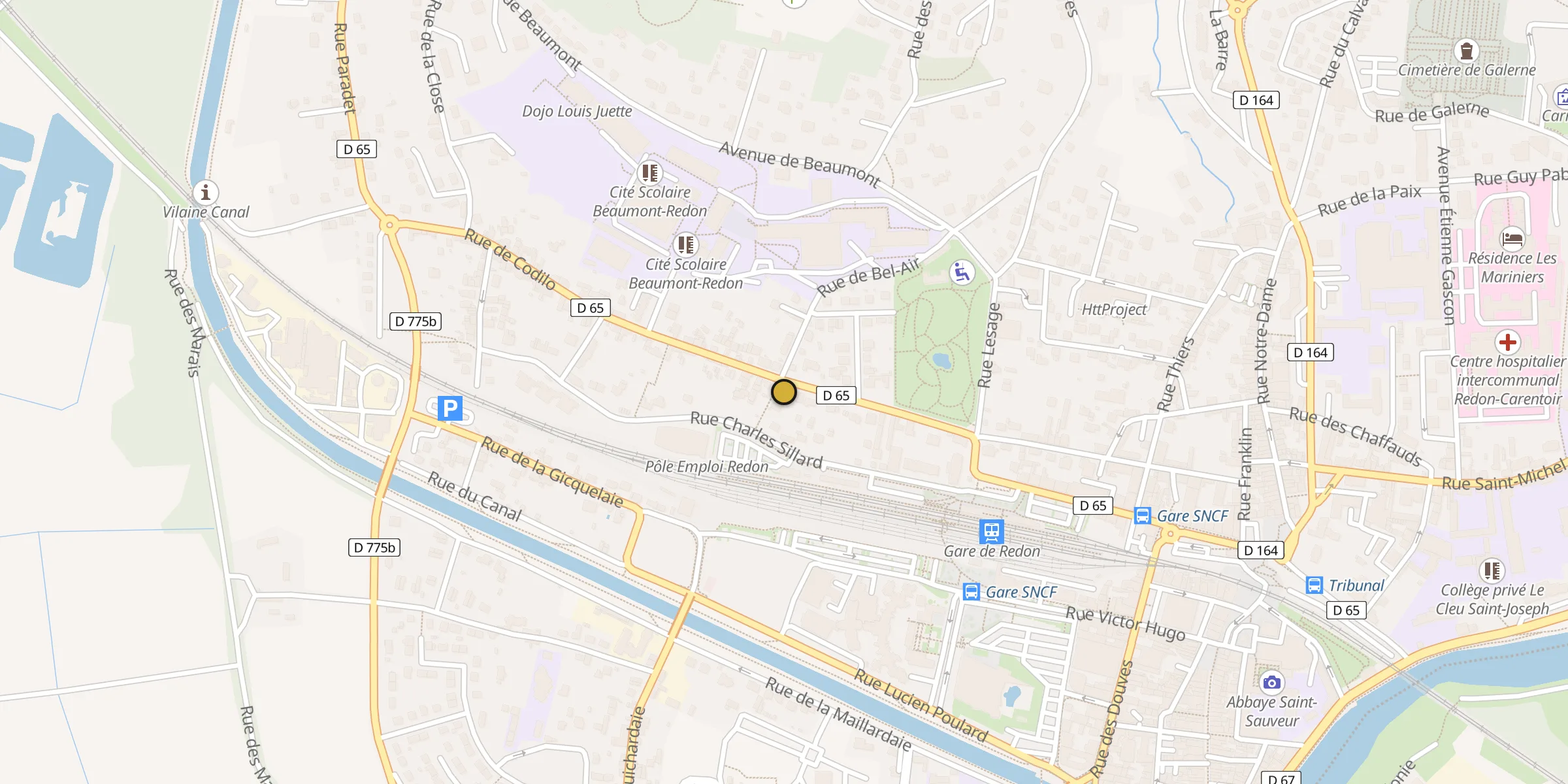 Carte des mosquées à Redon