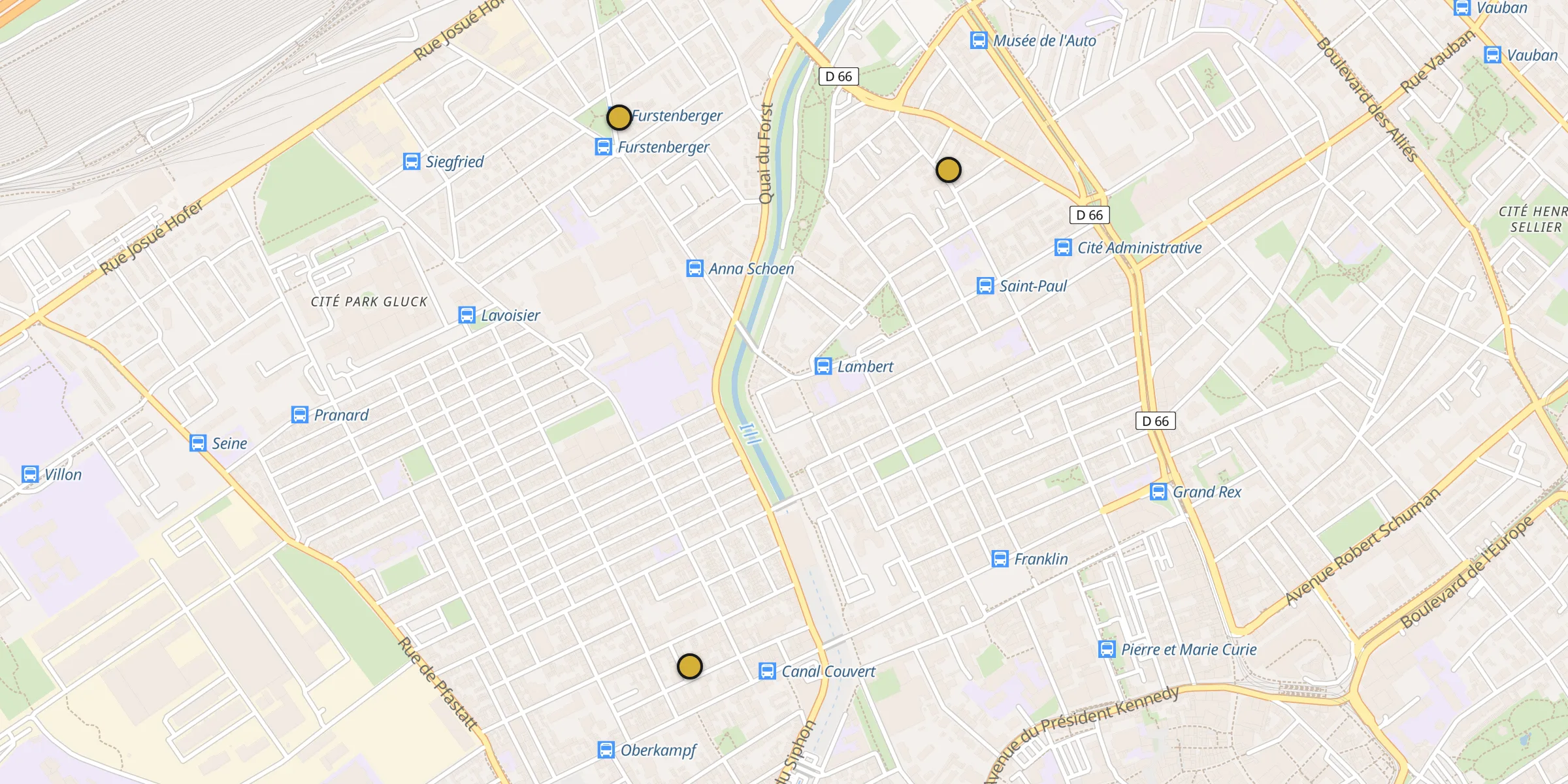 Carte des mosquées {aville}