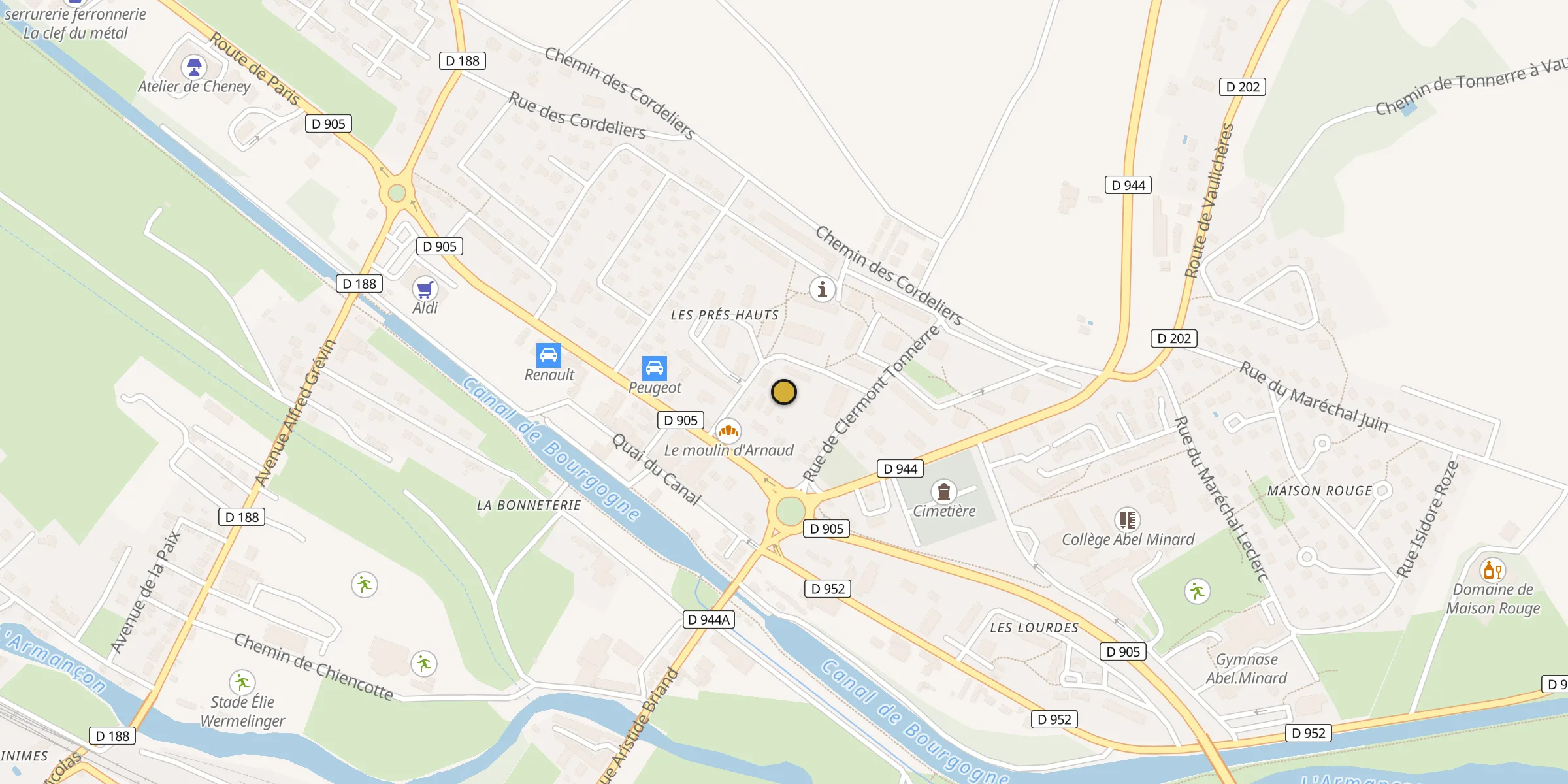 Carte des mosquées {aville}