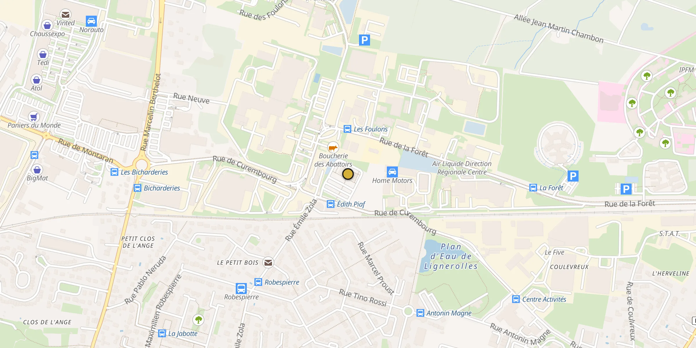 Carte des mosquées {aville}