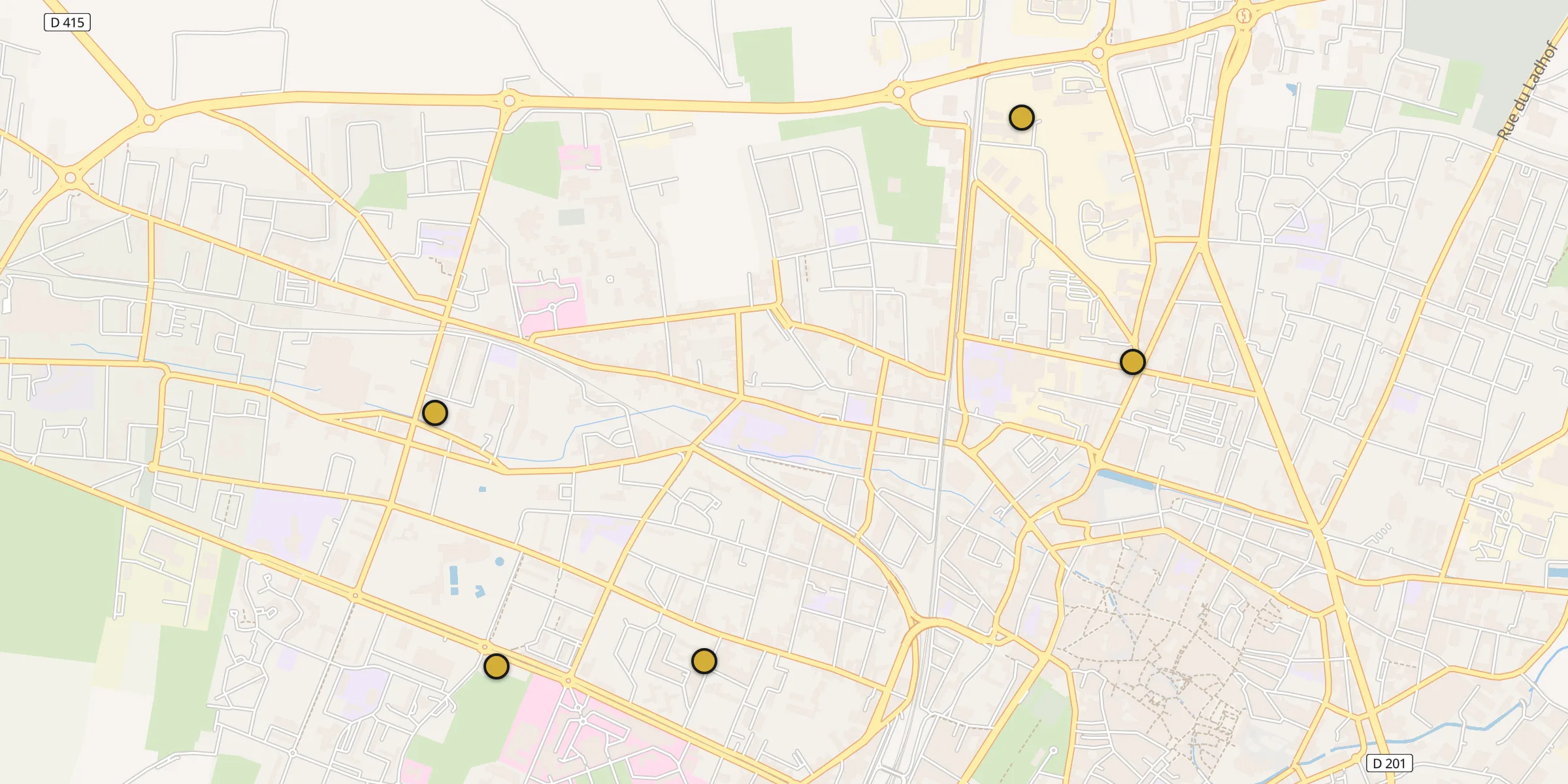 Carte des mosquées {aville}