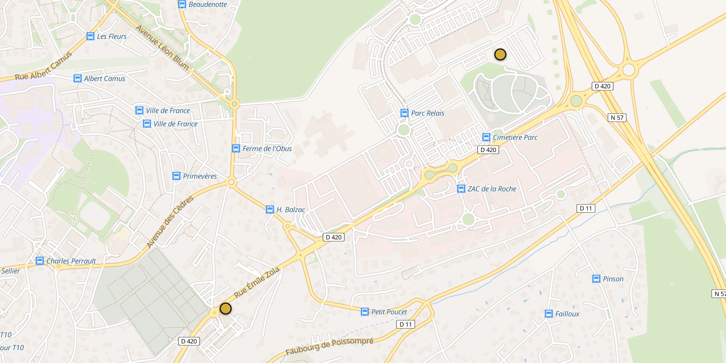 Carte des mosquées {aville}