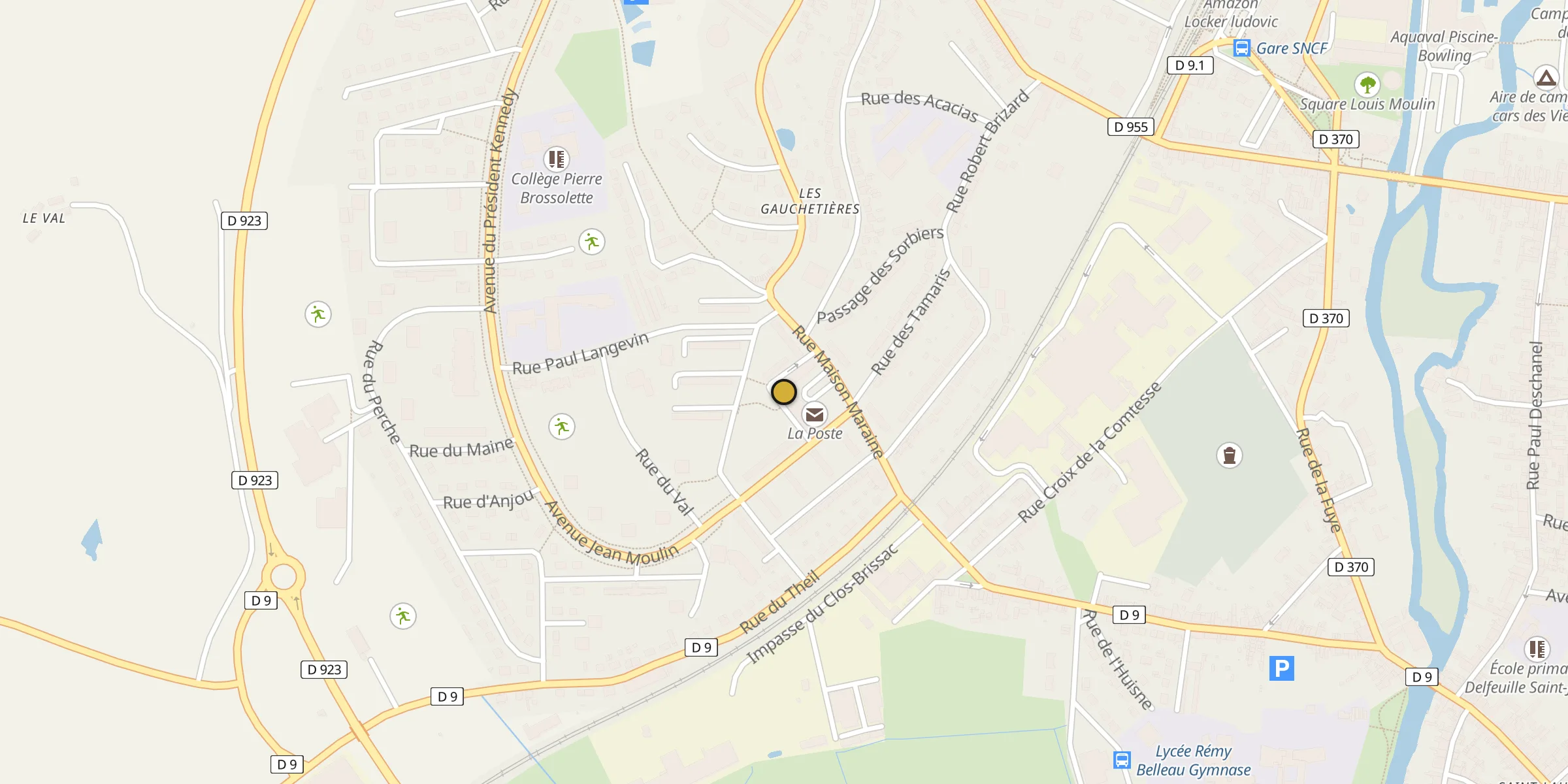 Carte des mosquées à Nogent-le-Rotrou