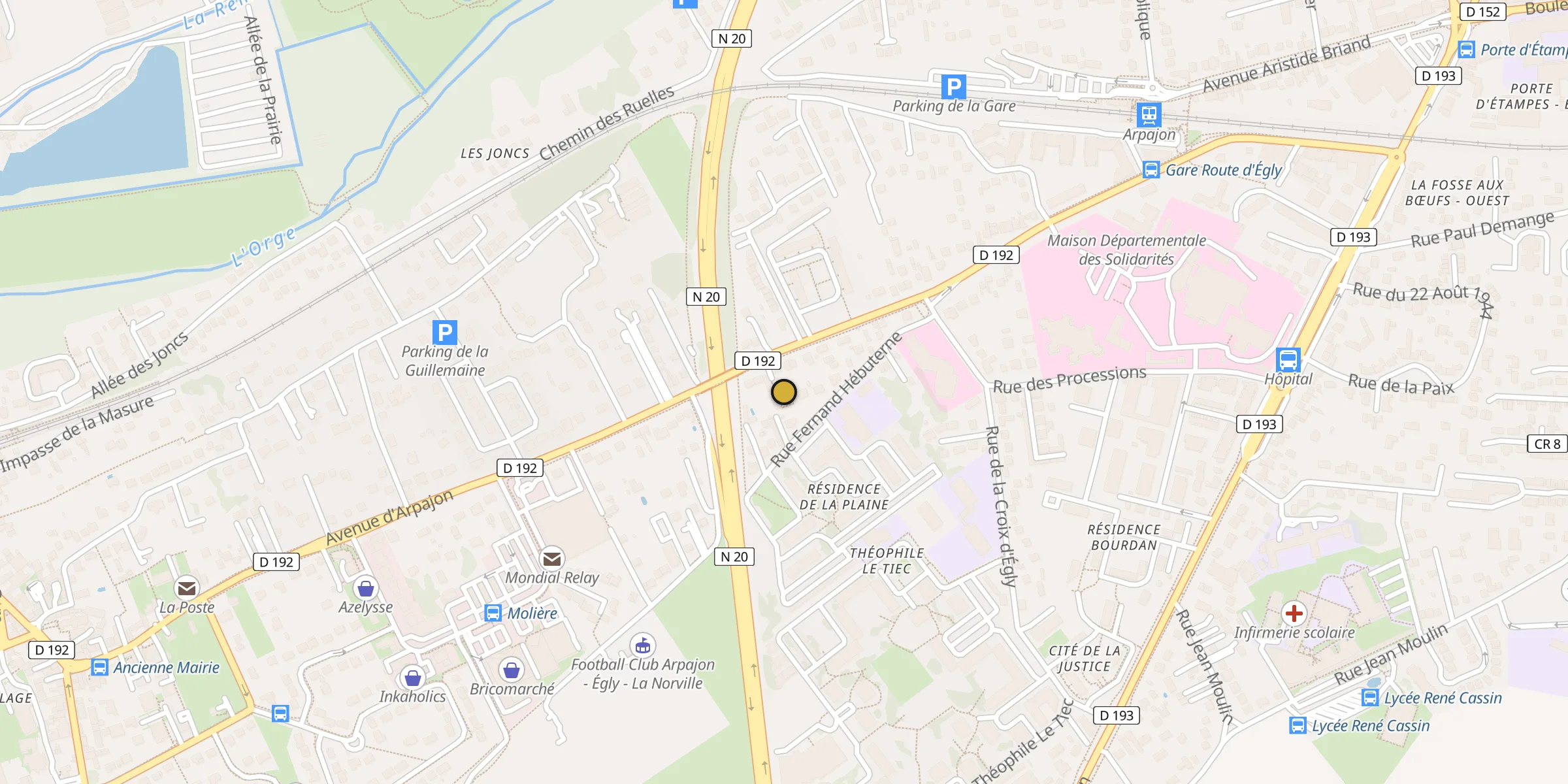 Carte des mosquées {aville}
