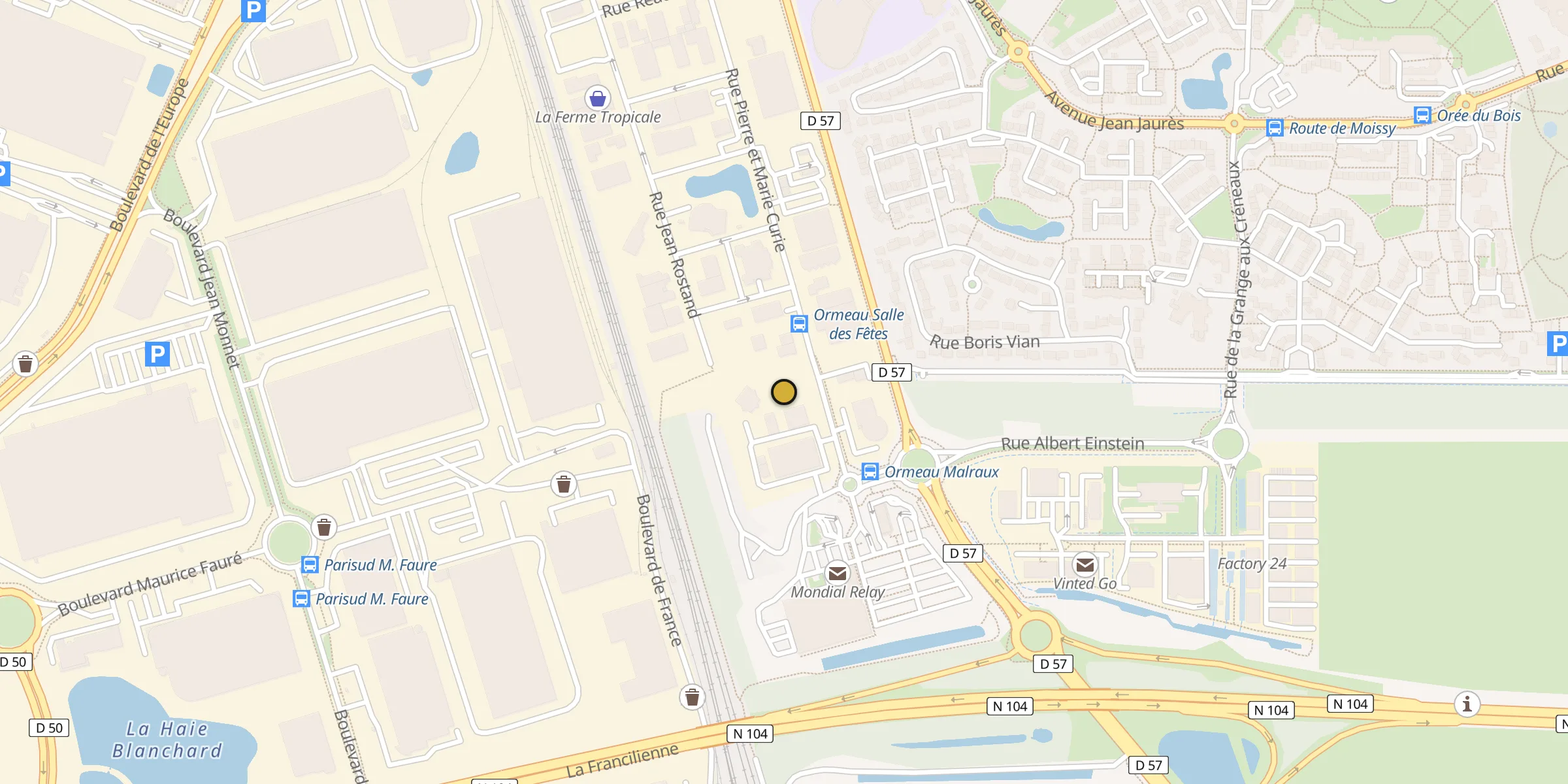 Carte des mosquées à Combs-la-Ville