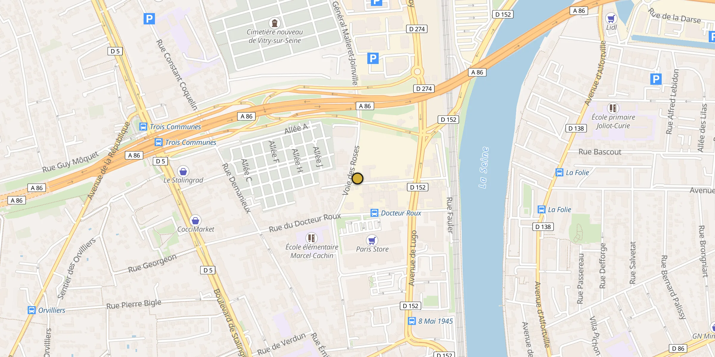 Carte des mosquées {aville}