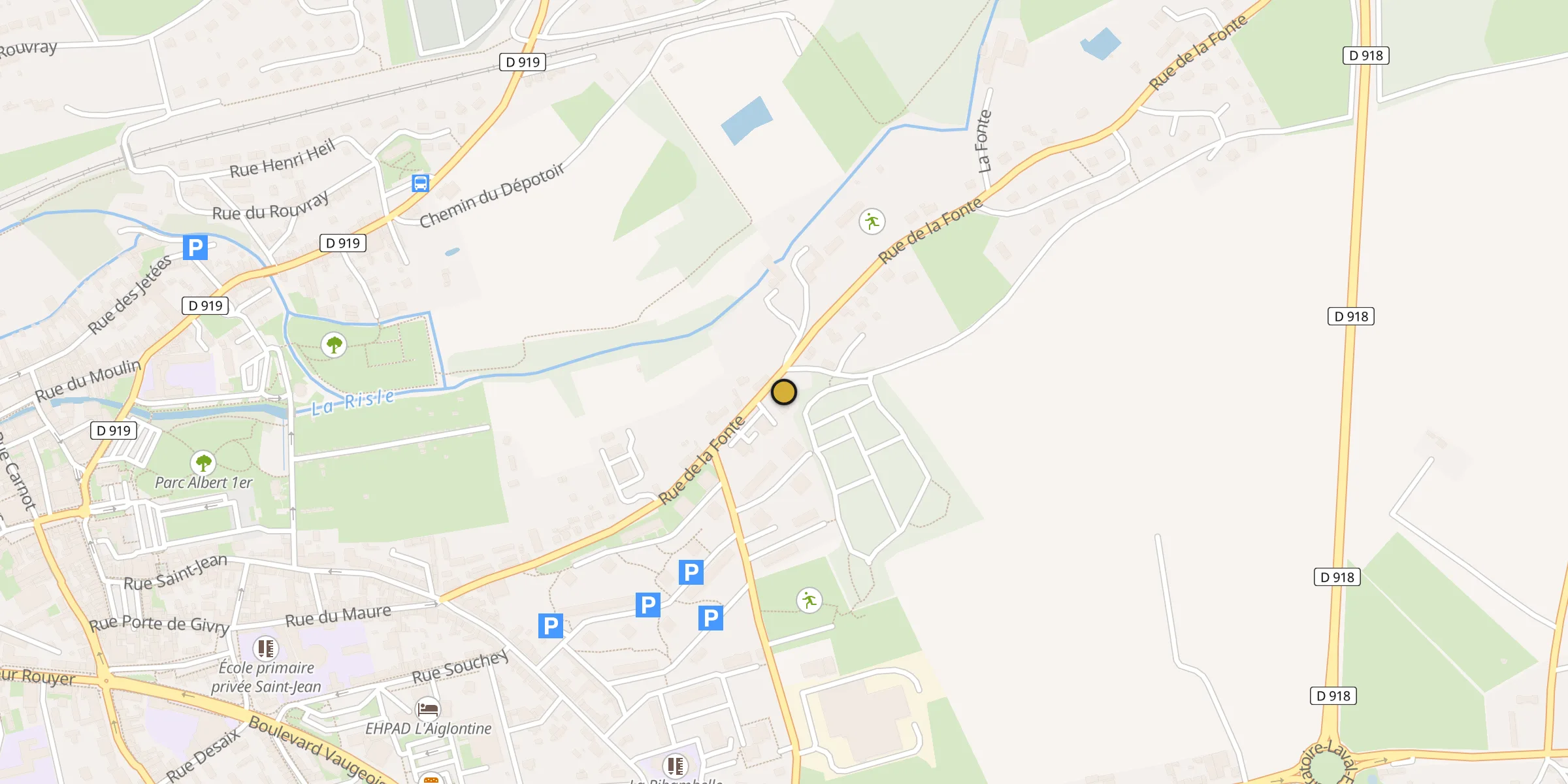 Carte des mosquées à Saint-Sulpice-sur-Risle