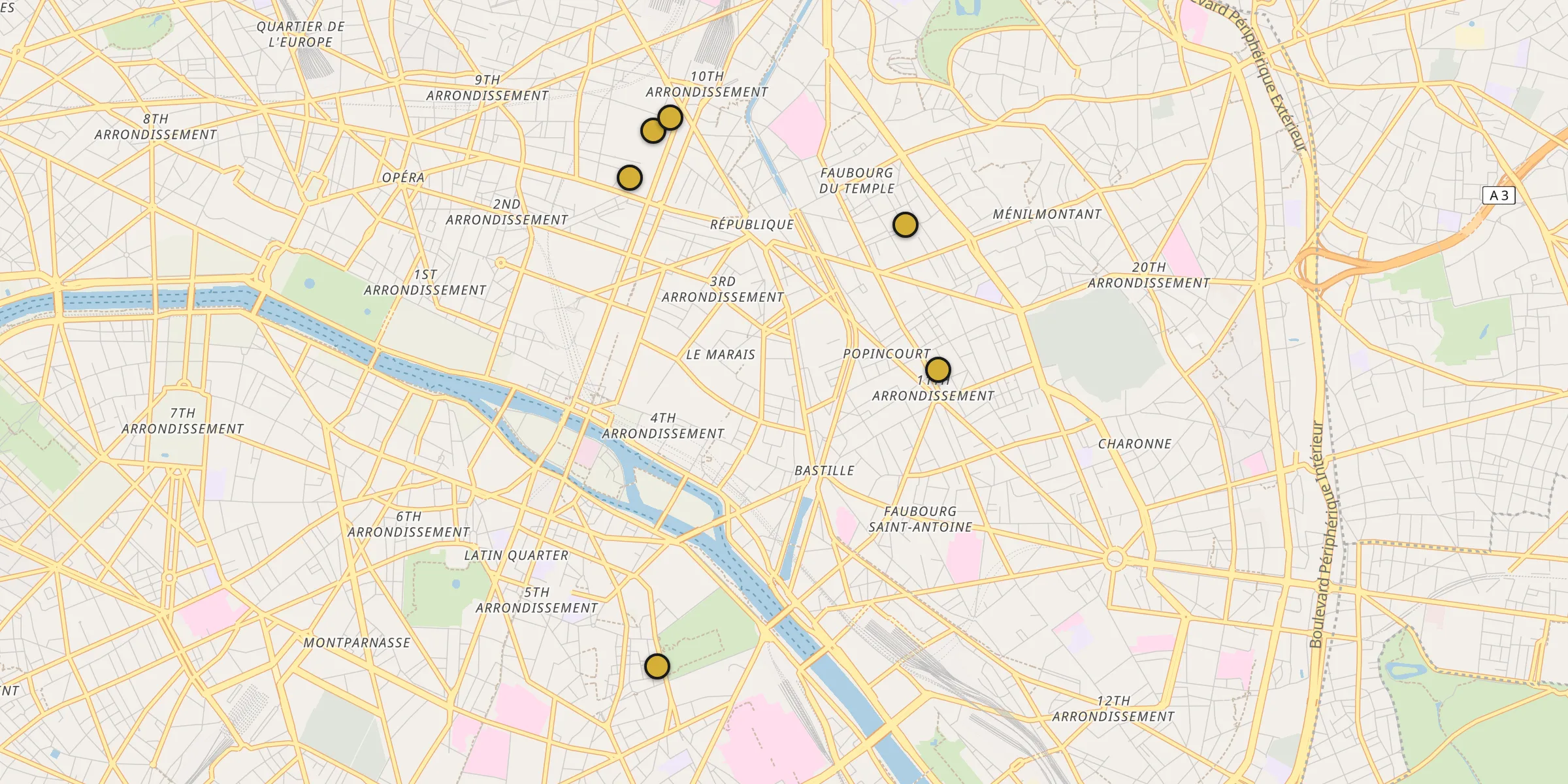 Carte des mosquées {aville}