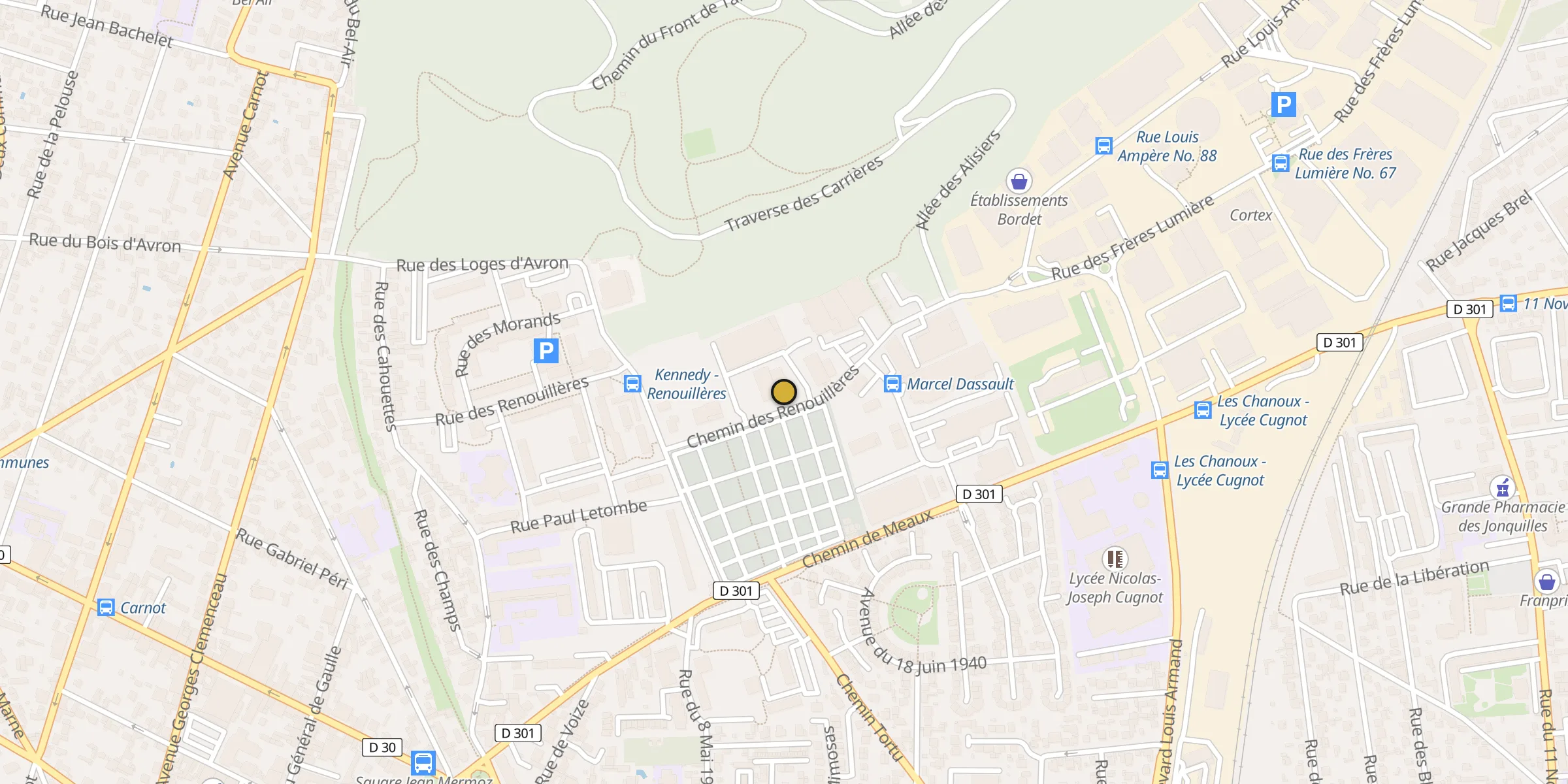 Carte des mosquées {aville}