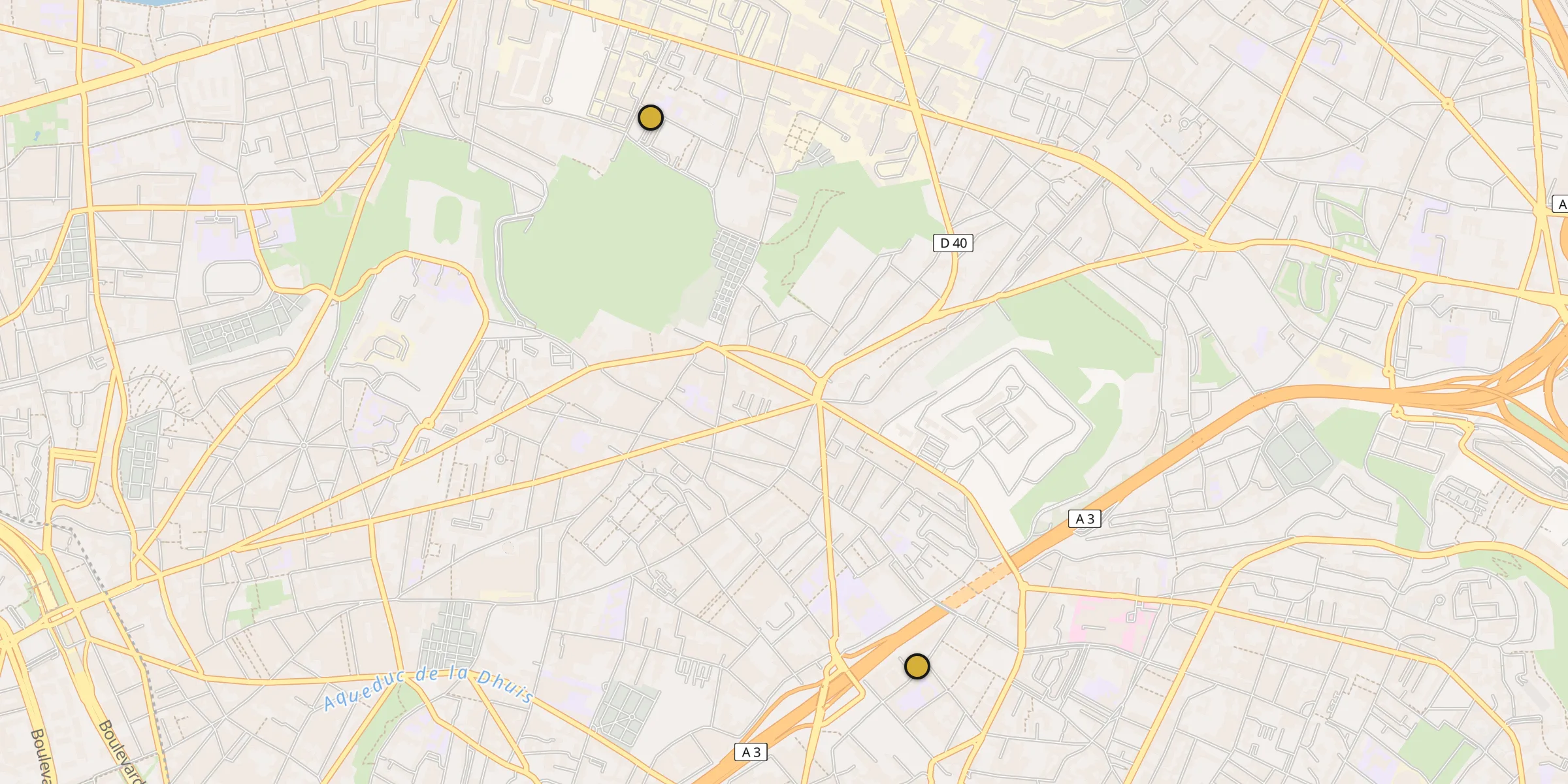 Carte des mosquées {aville}