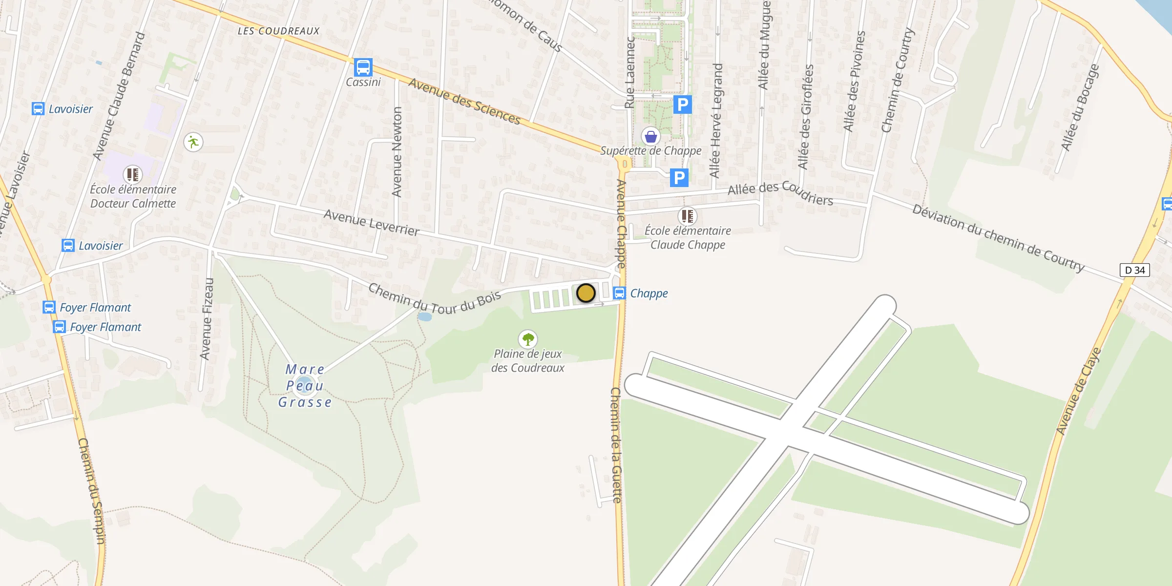 Carte des mosquées {aville}