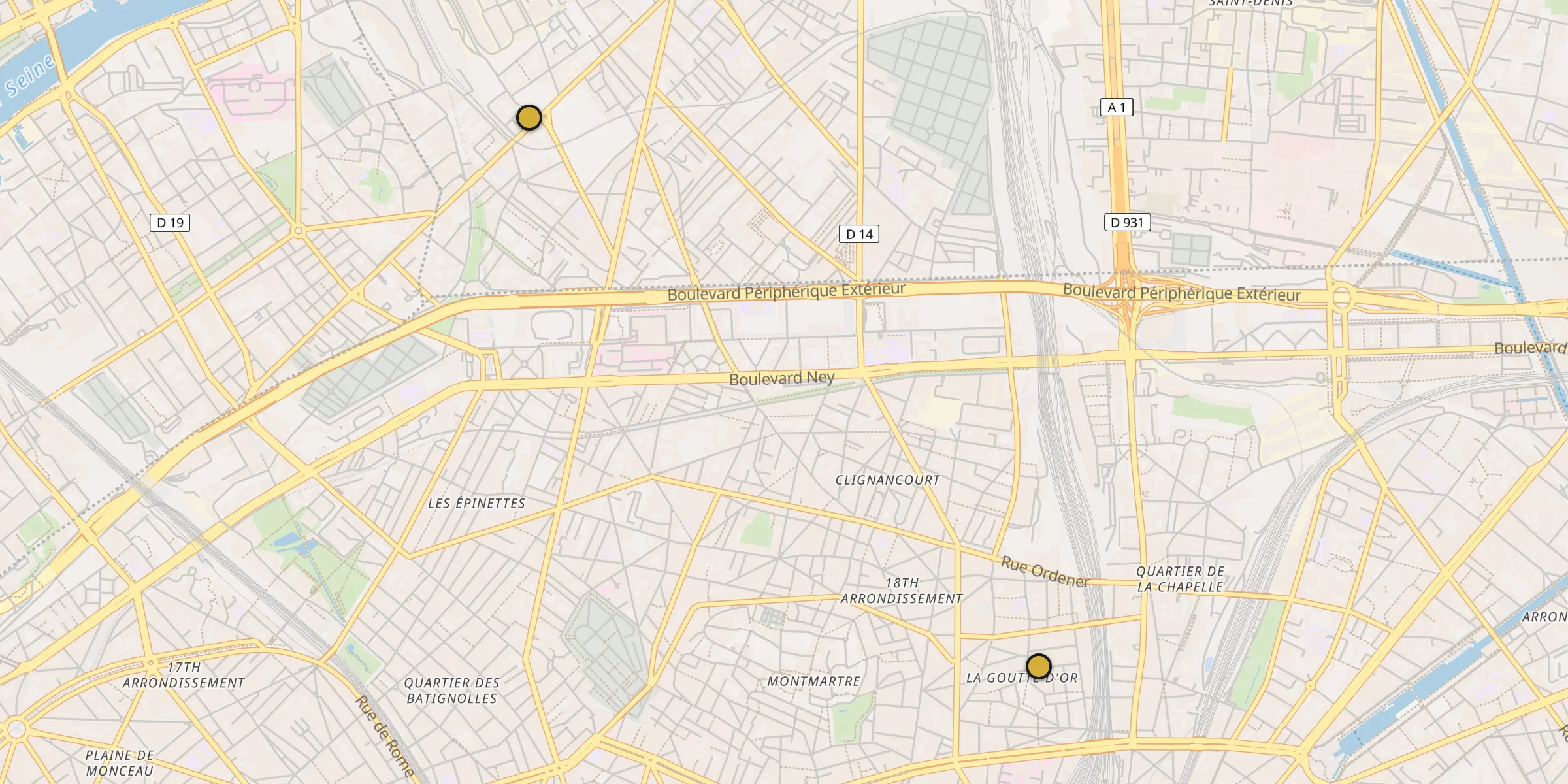 Carte des mosquées {aville}