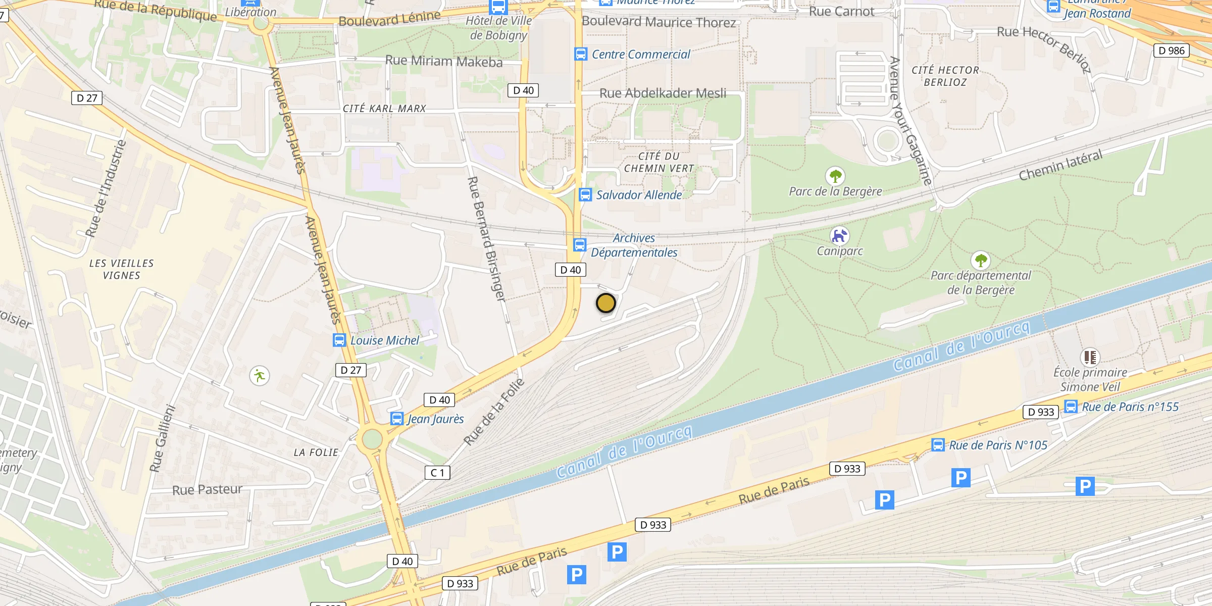 Carte des mosquées {aville}