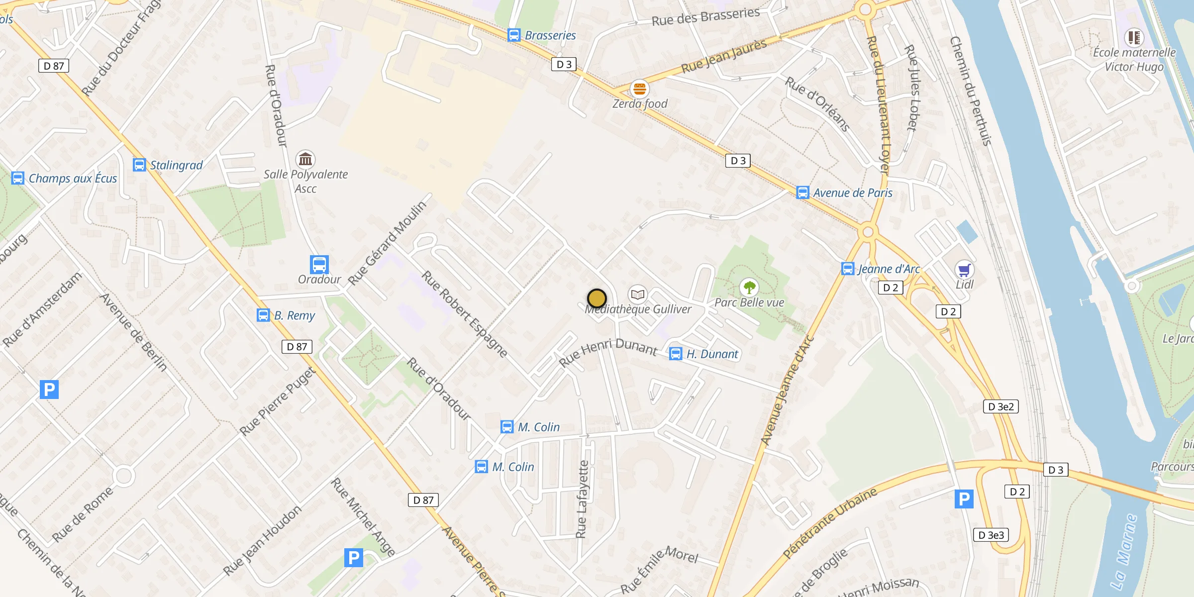 Carte des mosquées {aville}