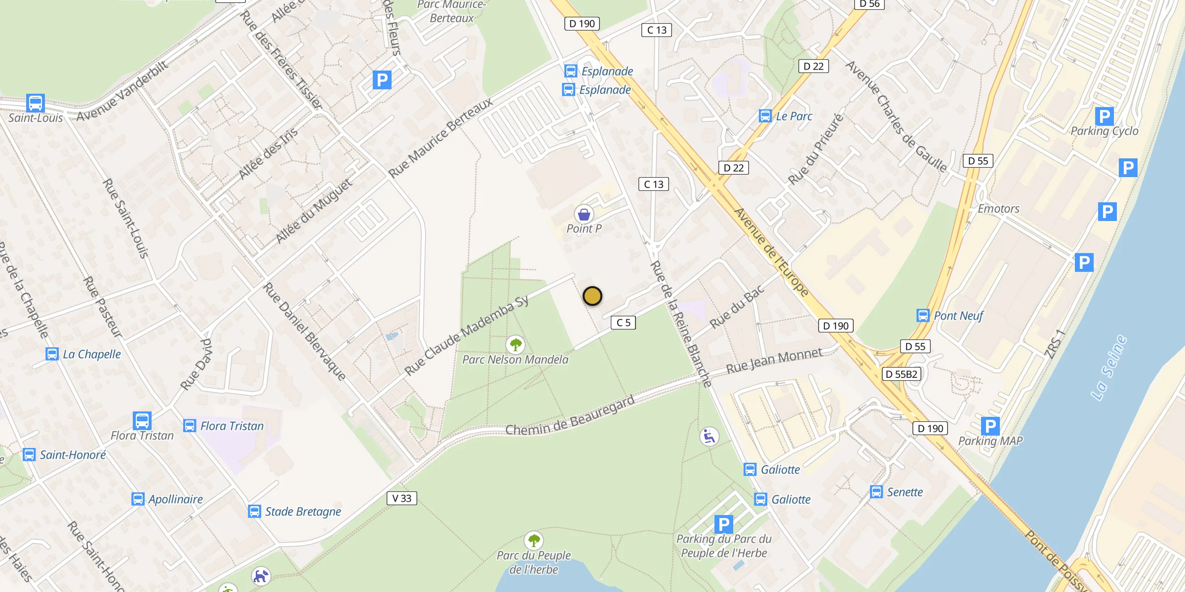 Carte des mosquées {aville}