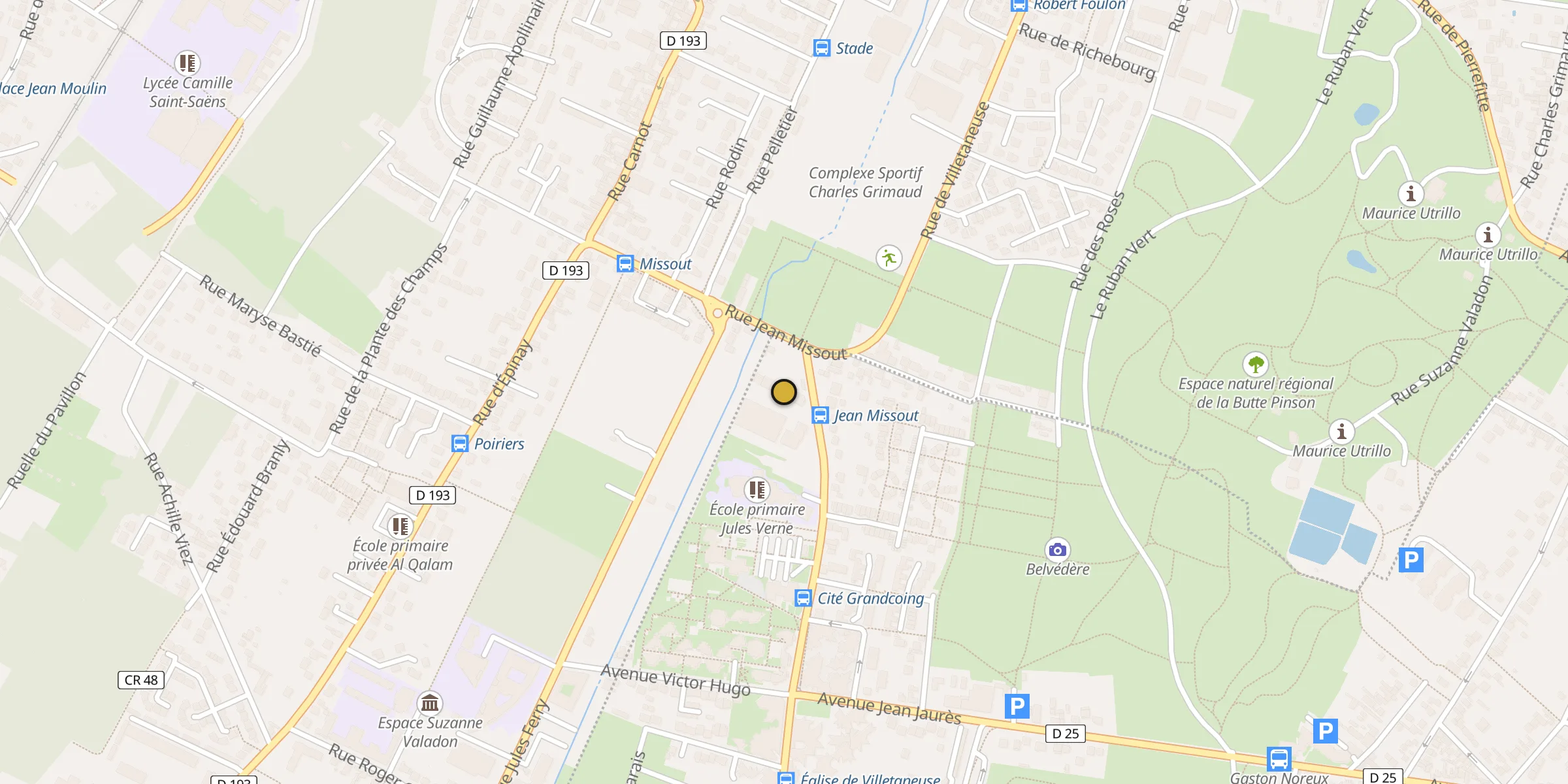 Carte des mosquées {aville}