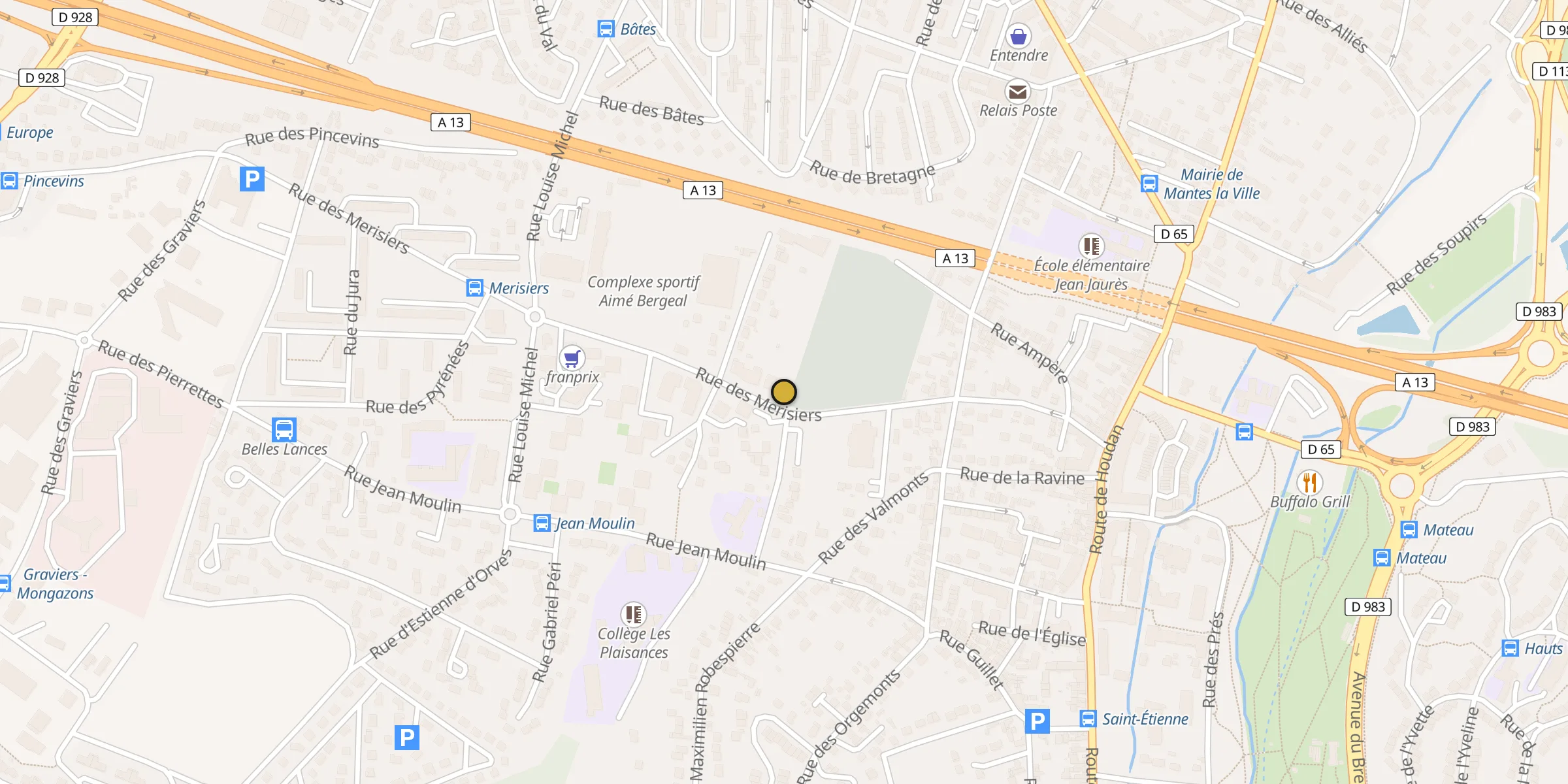 Carte des mosquées {aville}
