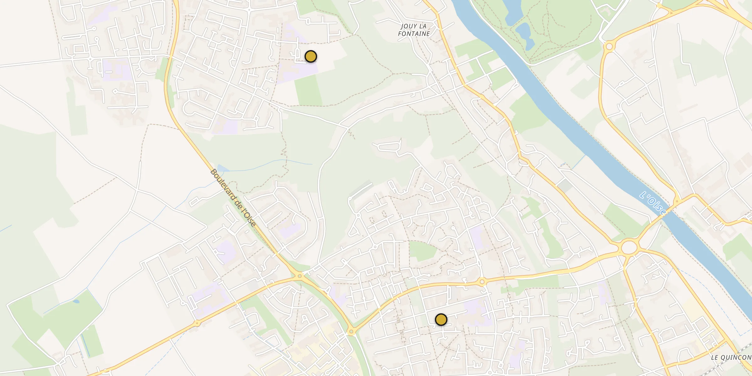 Carte des mosquées {aville}