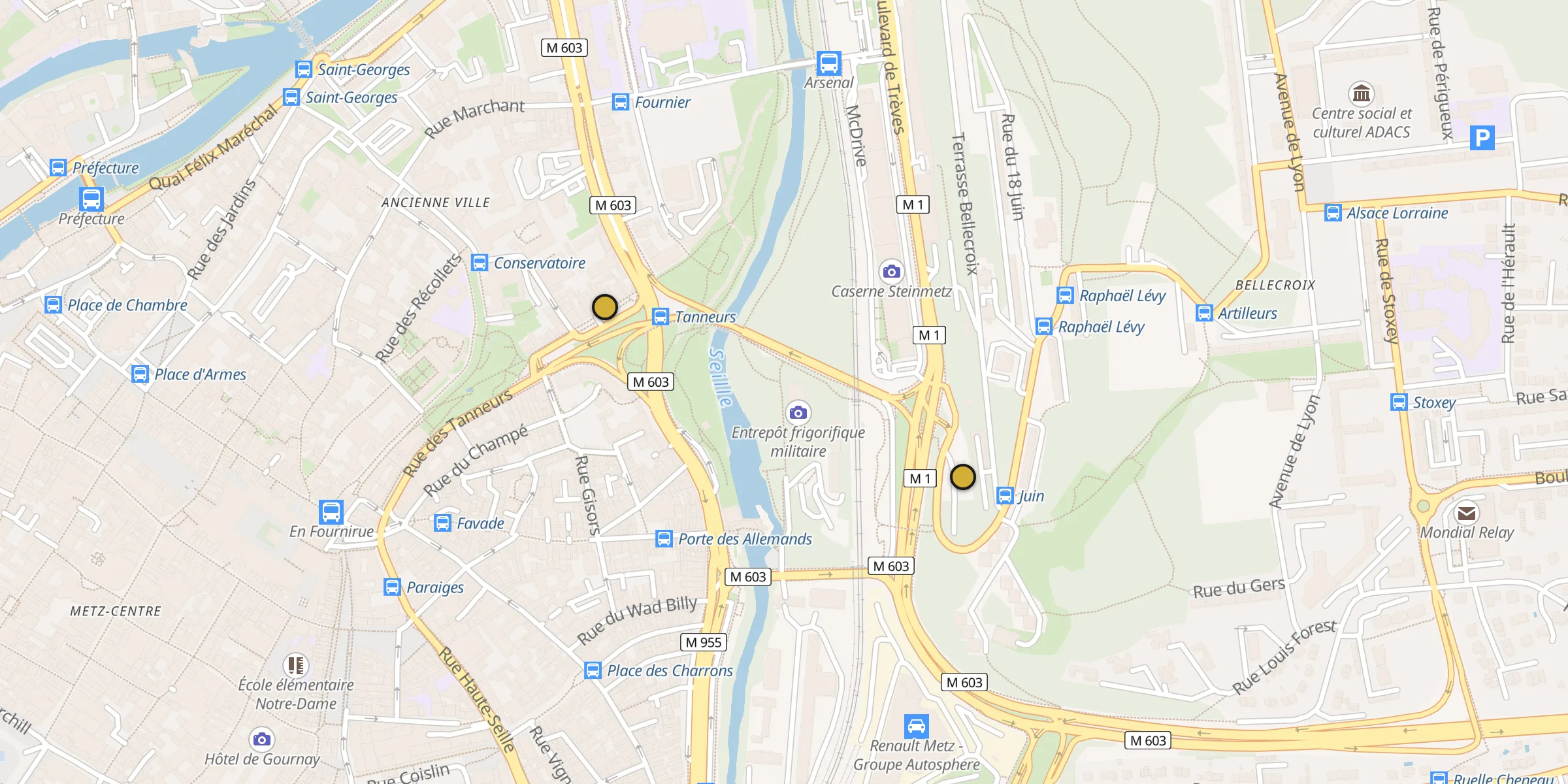 Carte des mosquées {aville}