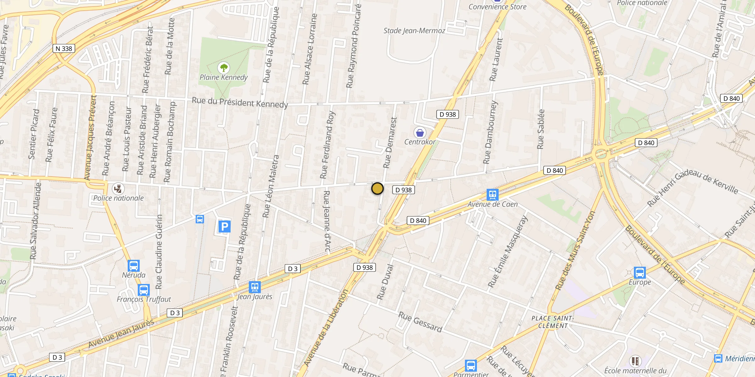 Carte des mosquées {aville}