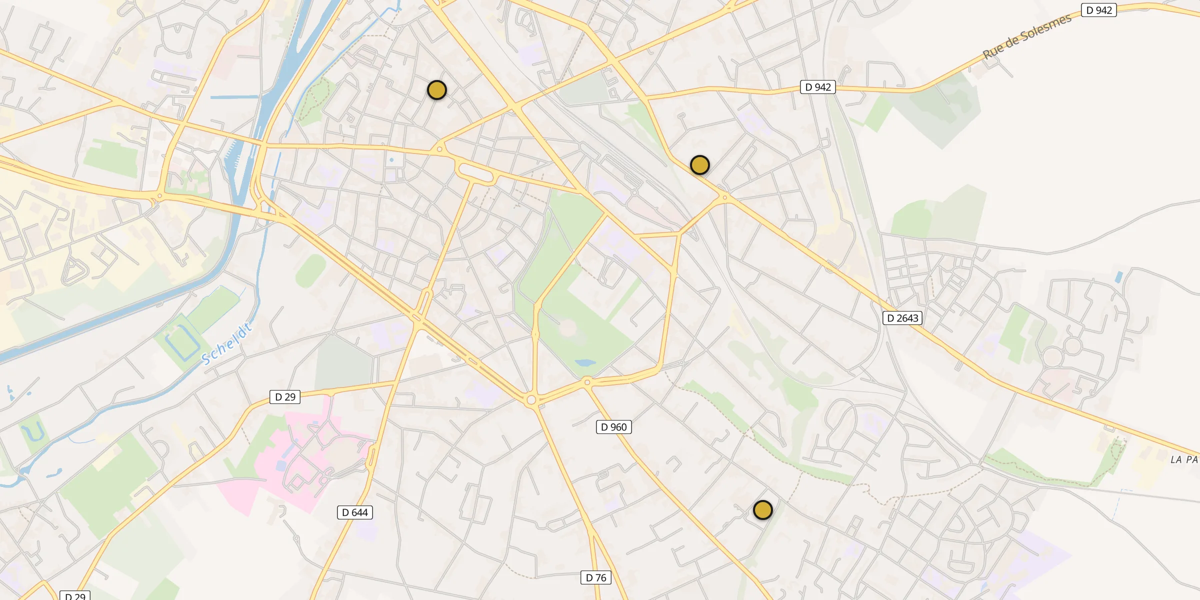 Carte des mosquées {aville}