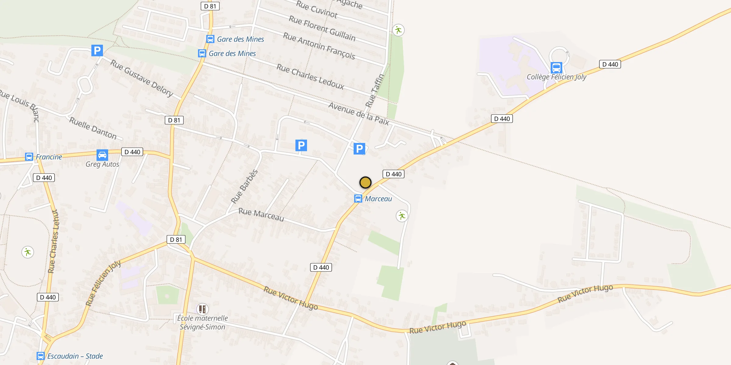 Carte des mosquées {aville}