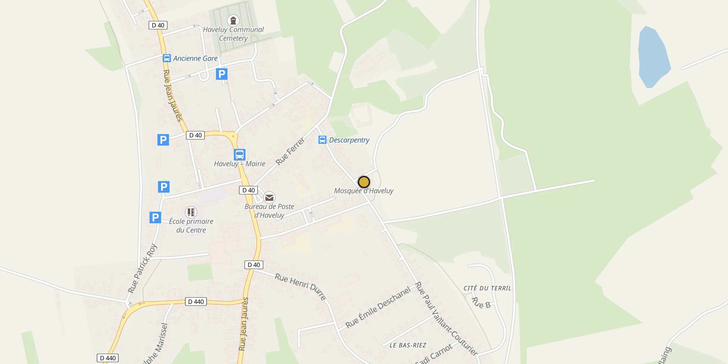 Carte des mosquées {aville}