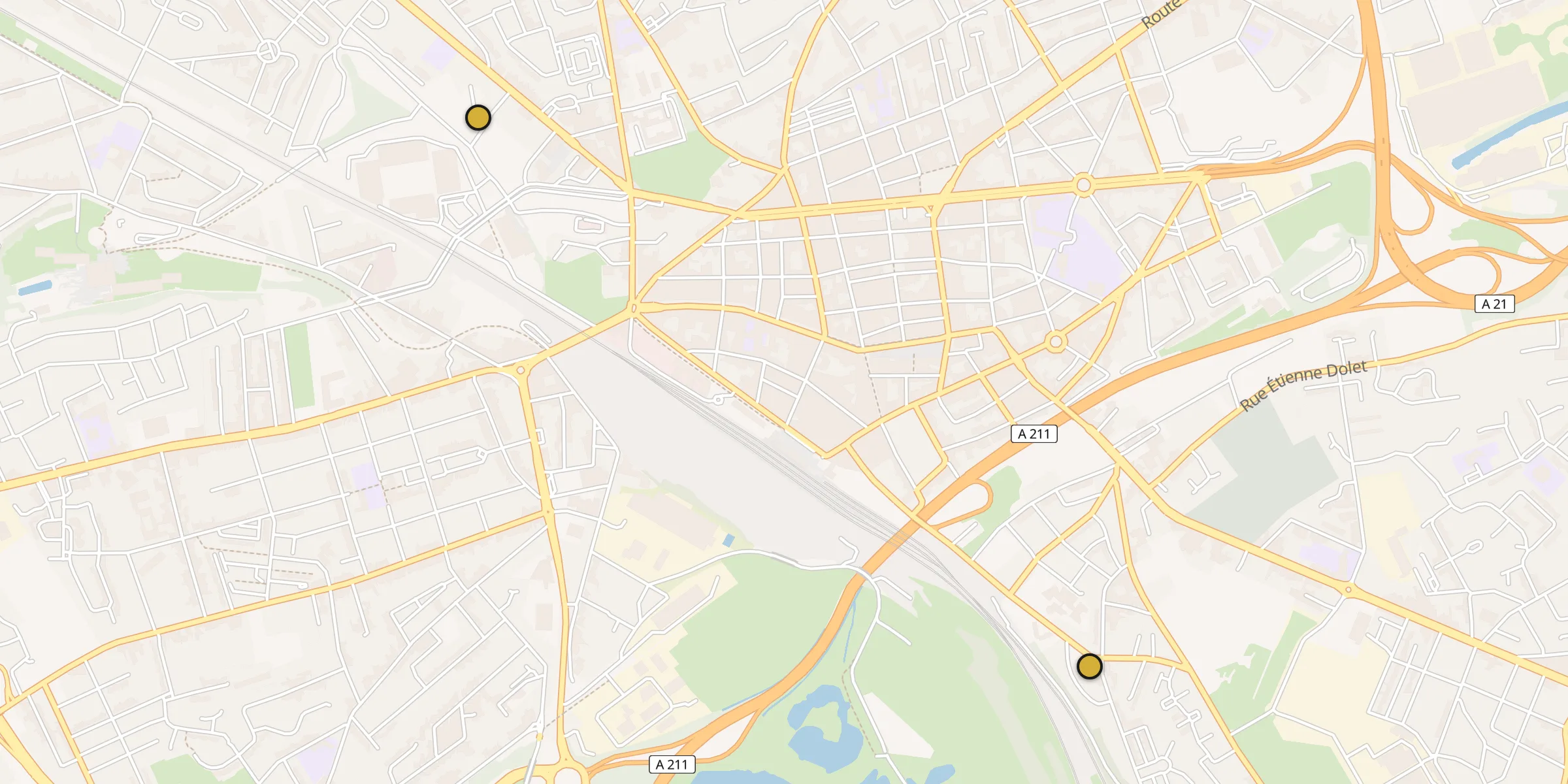 Carte des mosquées {aville}