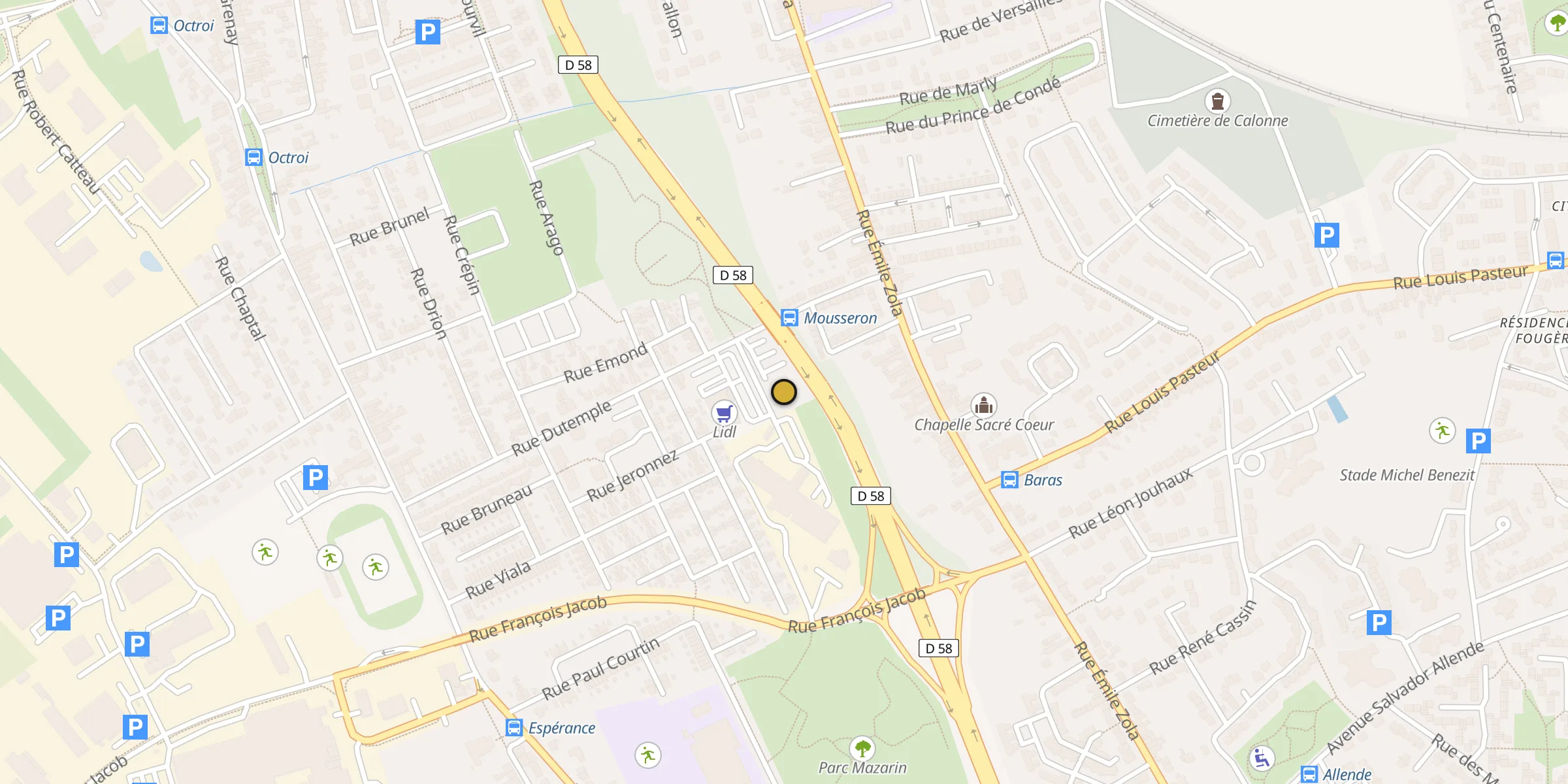 Carte des mosquées {aville}